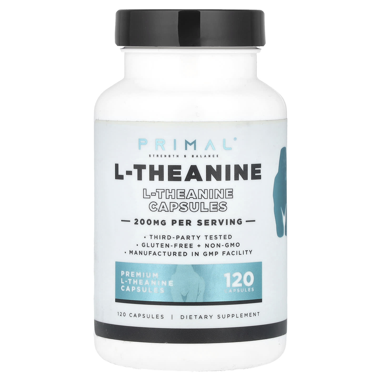 PrePrimal L-Theanine – 120 gélules — Tunisie