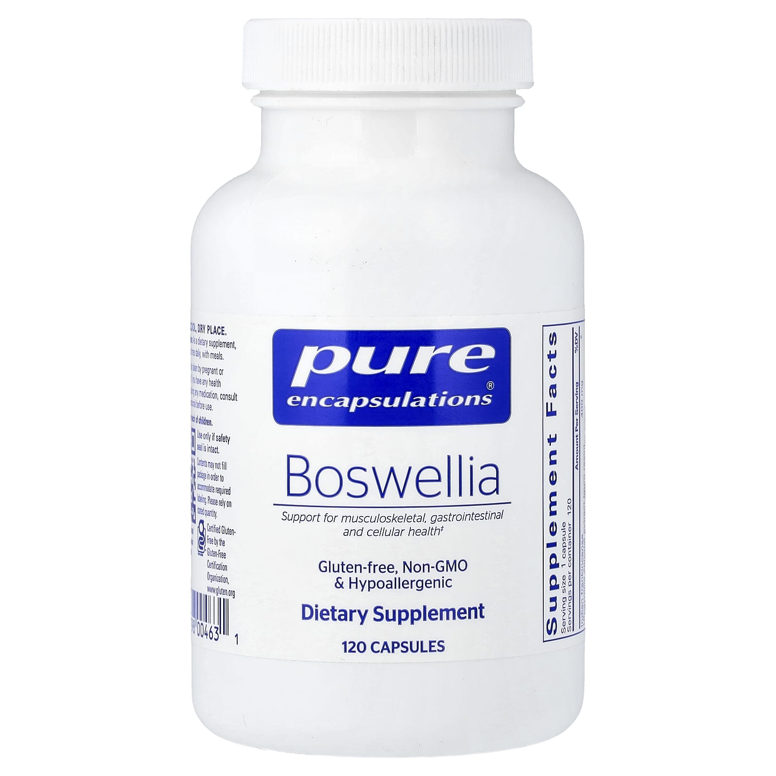 Pure Encapsulations Boswellia – 120 gélules — Tunisie