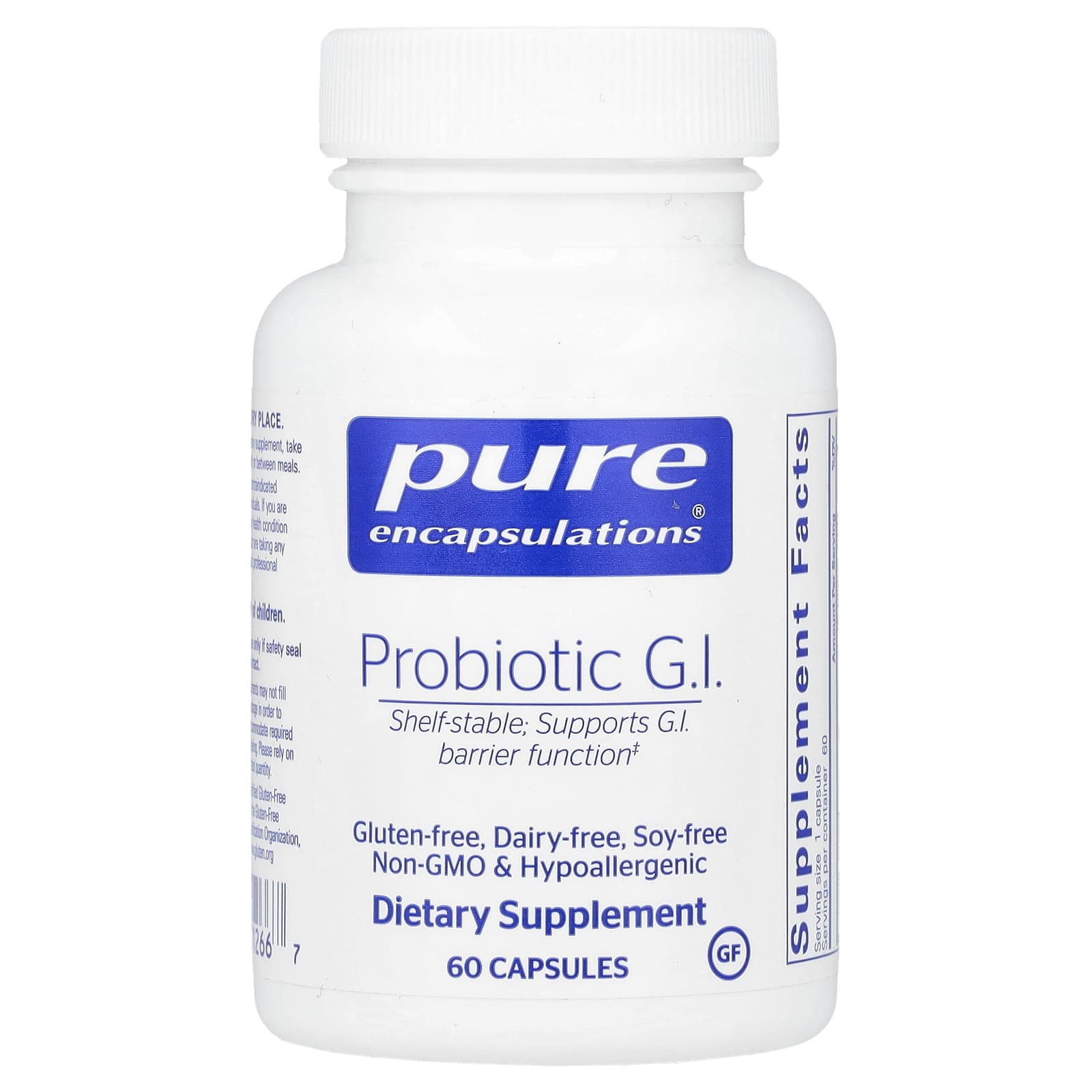 Pure Encapsulations Probiotic G.I. – 60 gélules — Tunisie