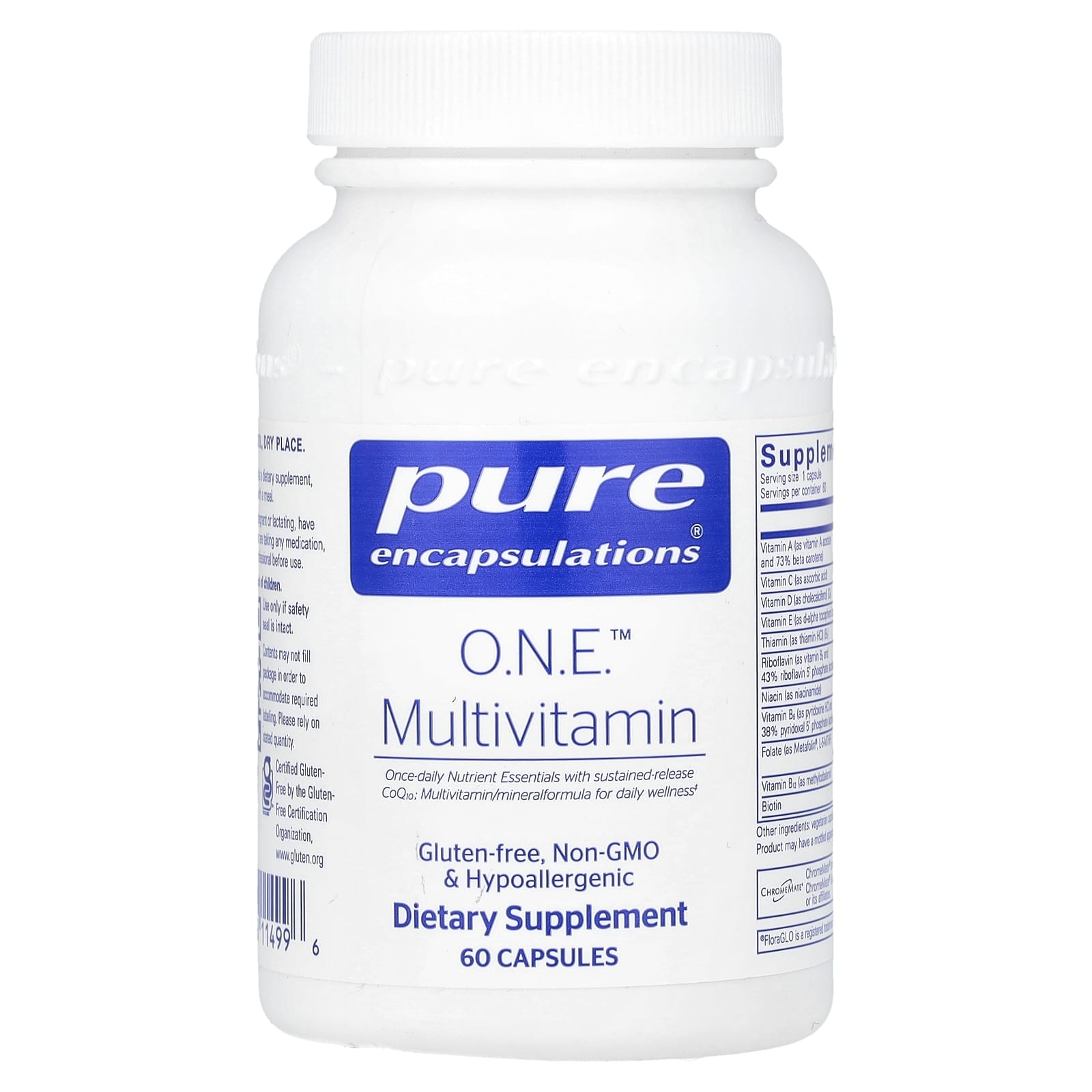 Pure Encapsulations O.N.E. Multivitamin – 60 gélules — Tunisie