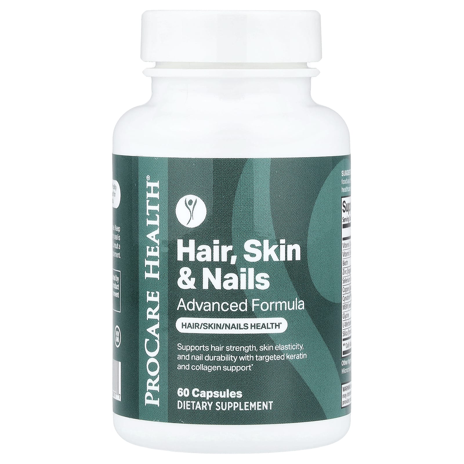 ProCare Health Hair, Skin Nails – 60 gélules — Tunisie
