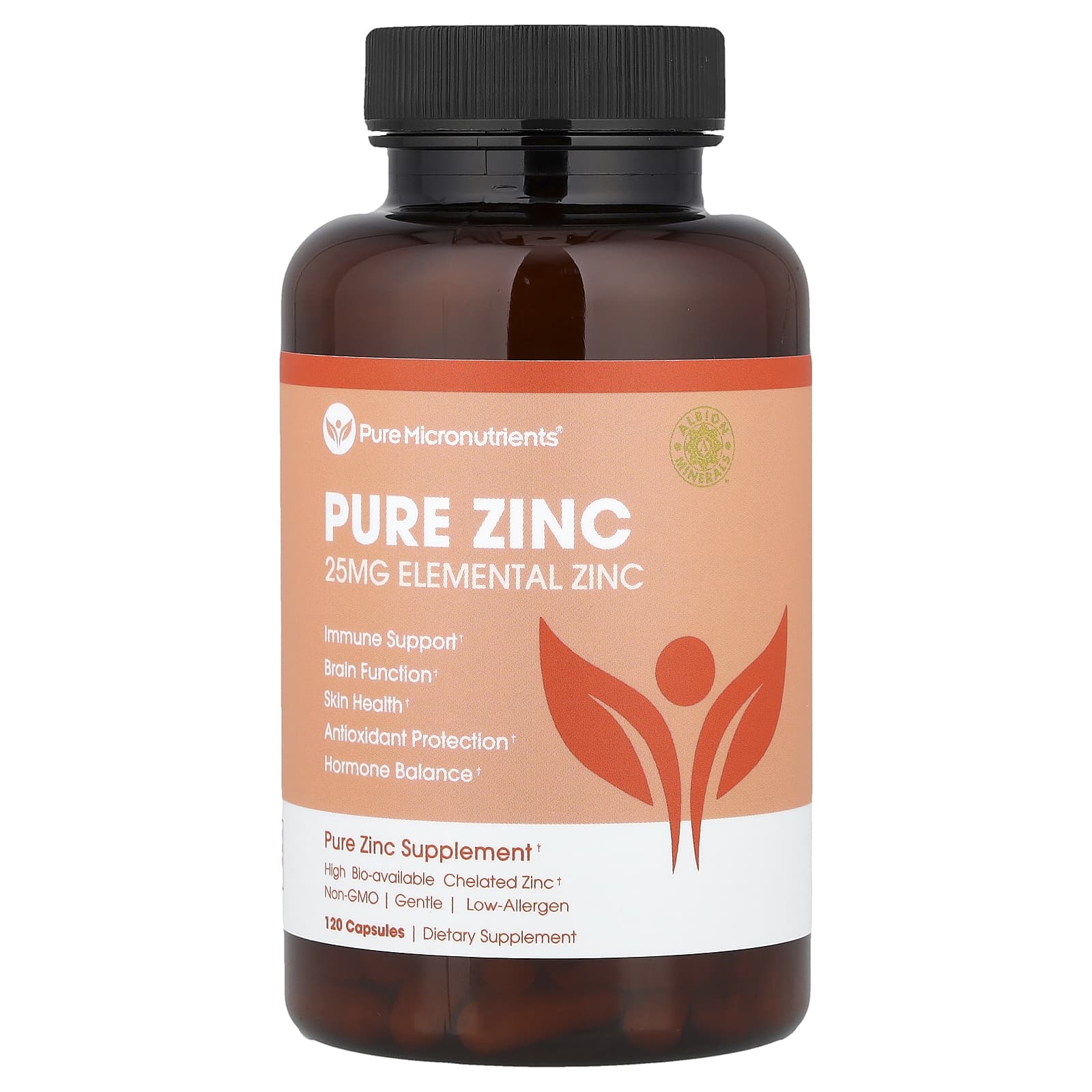Pure Micronutrients Pure Zinc – 120 gélules — Tunisie