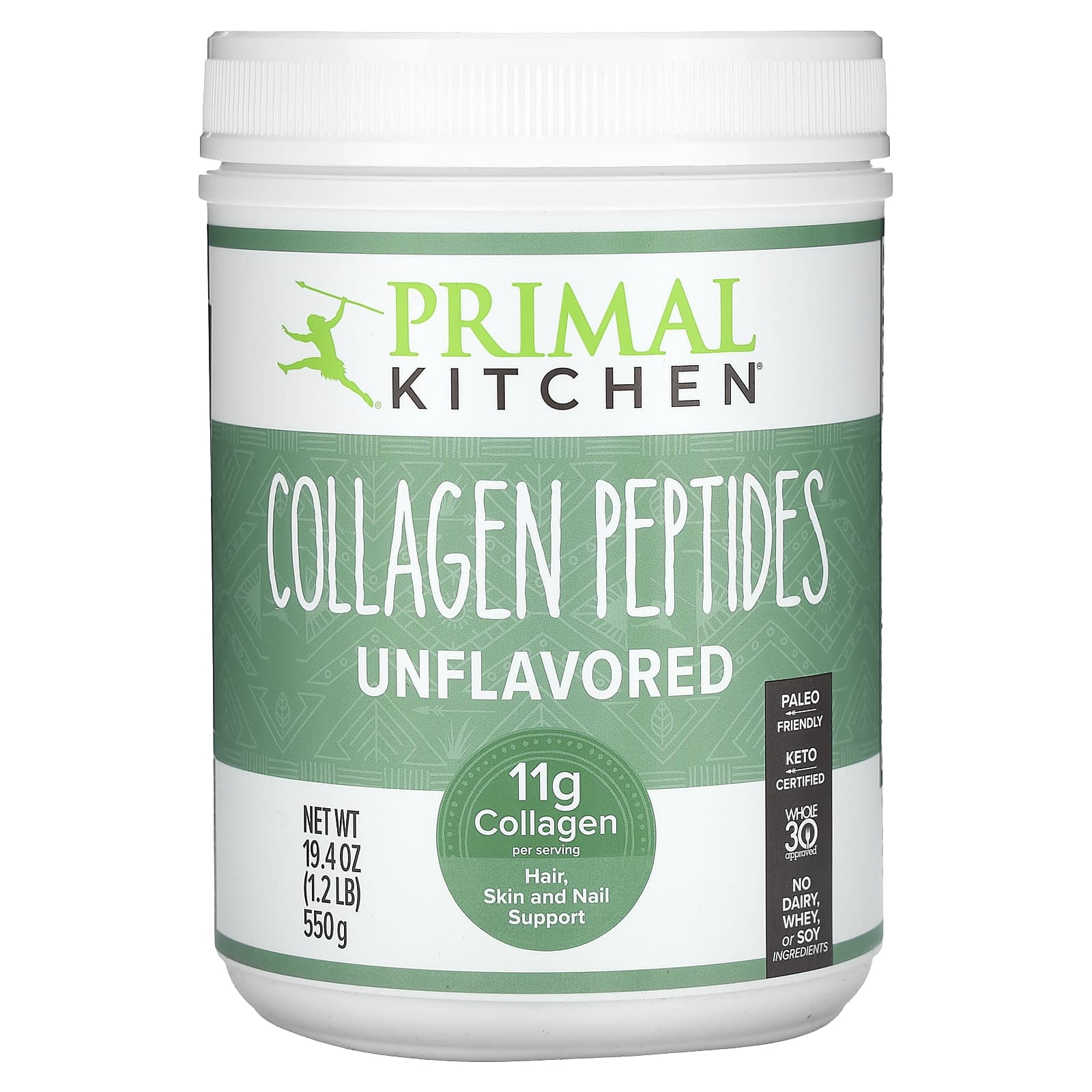Primal Kitchen Collagen Peptides – Sans arôme – 550 g — Tunisie