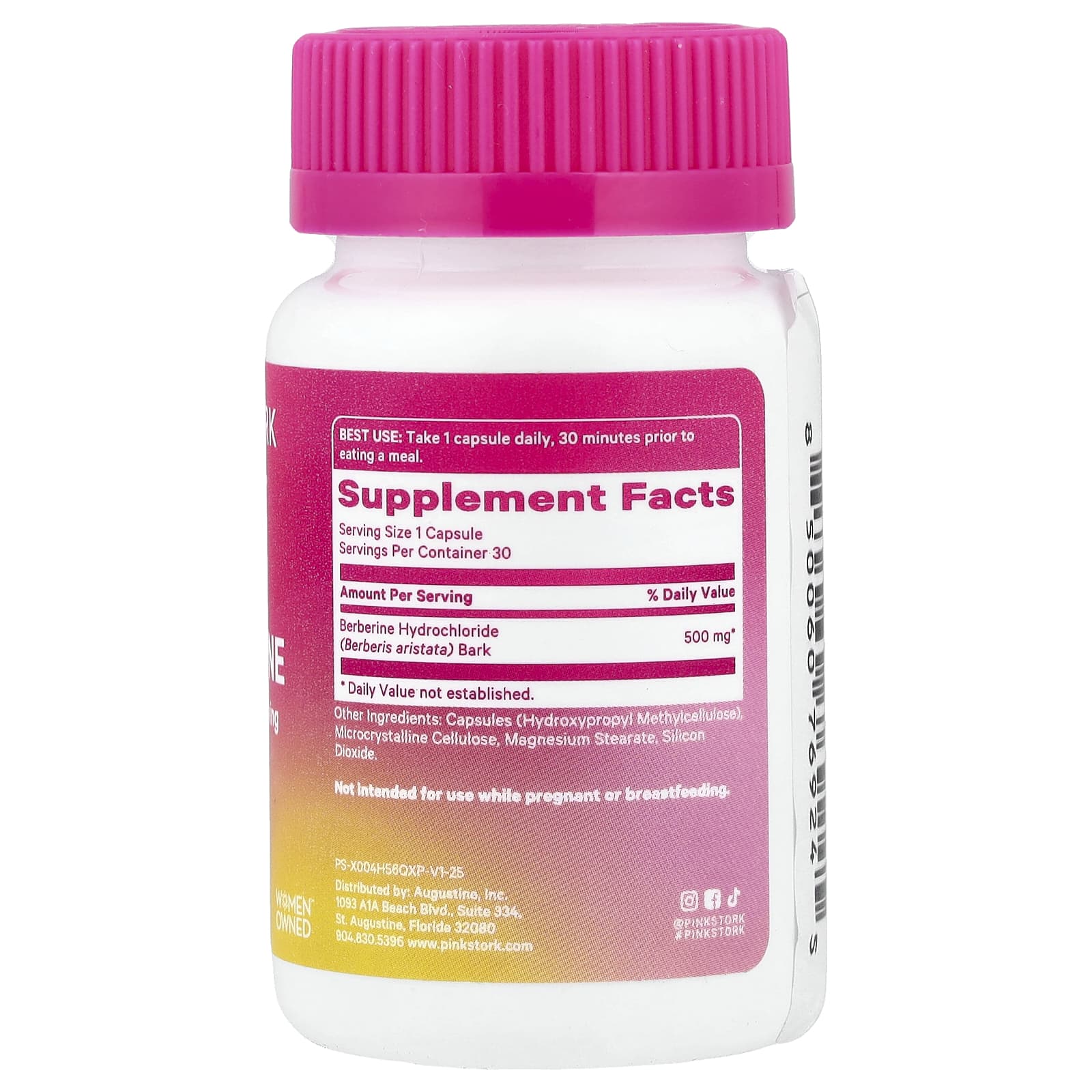 Pink Stork Berberine – 30 gélules — photo 2 sur 2
