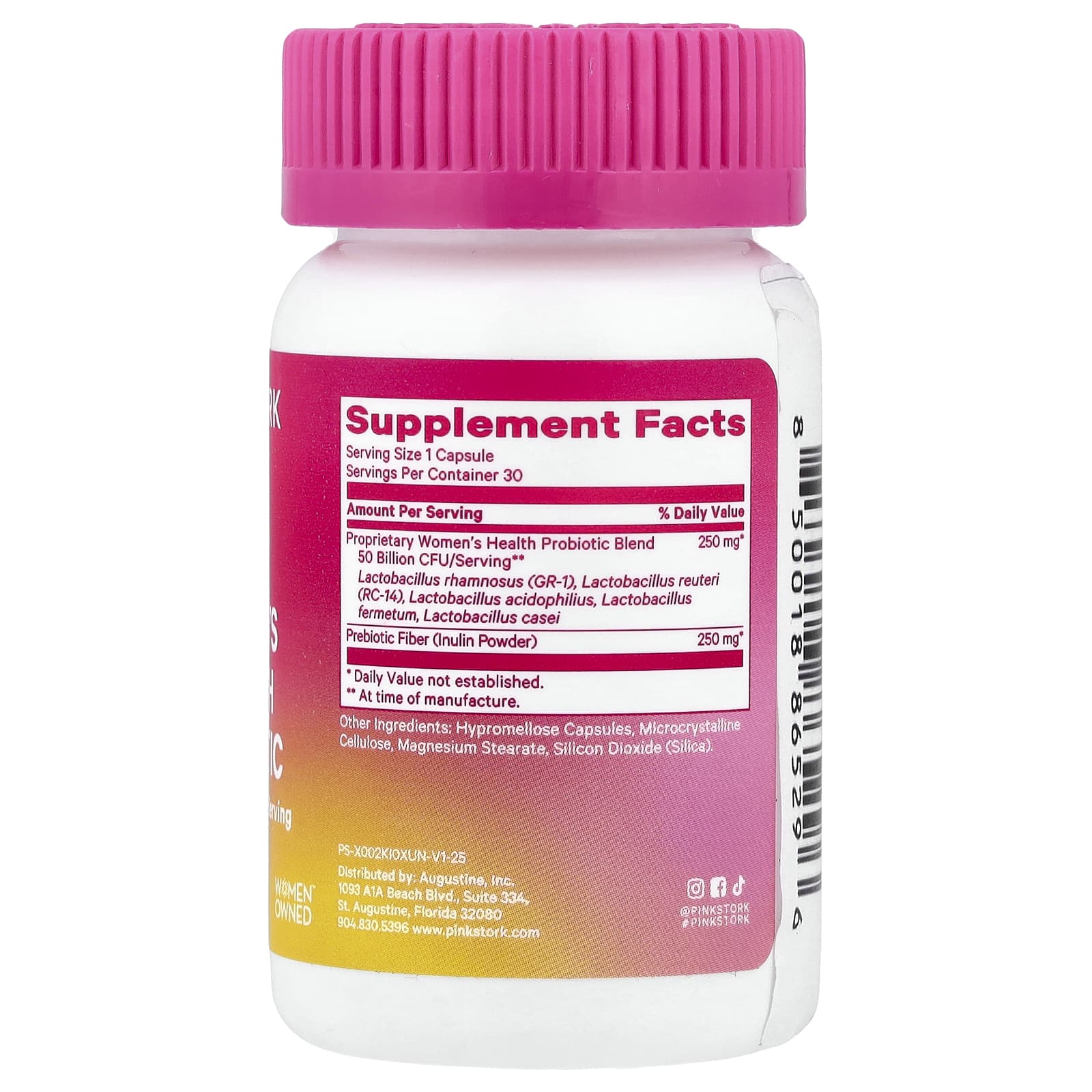 Pink Stork Women's Health Probiotic – 30 gélules — photo 2 sur 2