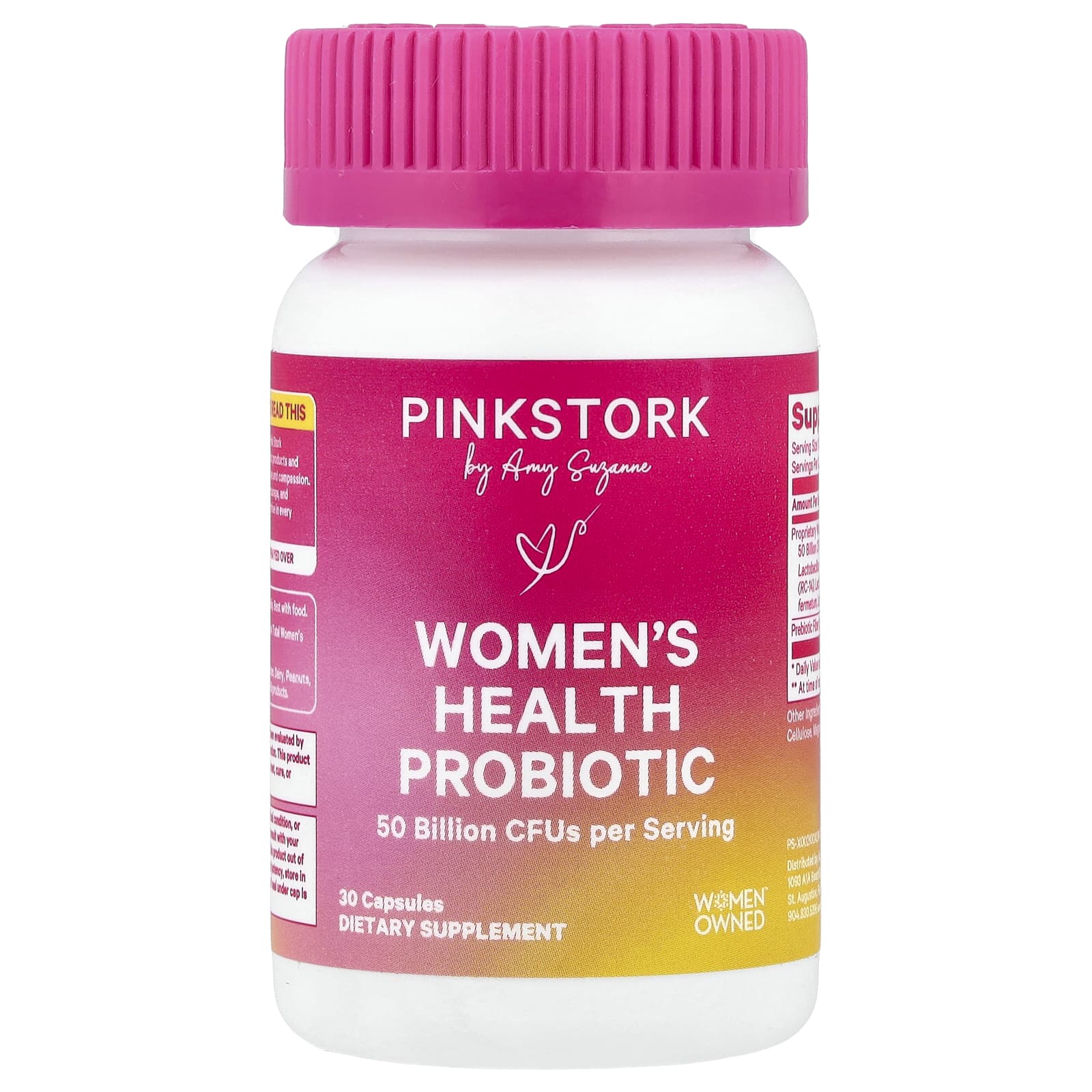Pink Stork Women's Health Probiotic – 30 gélules — Tunisie