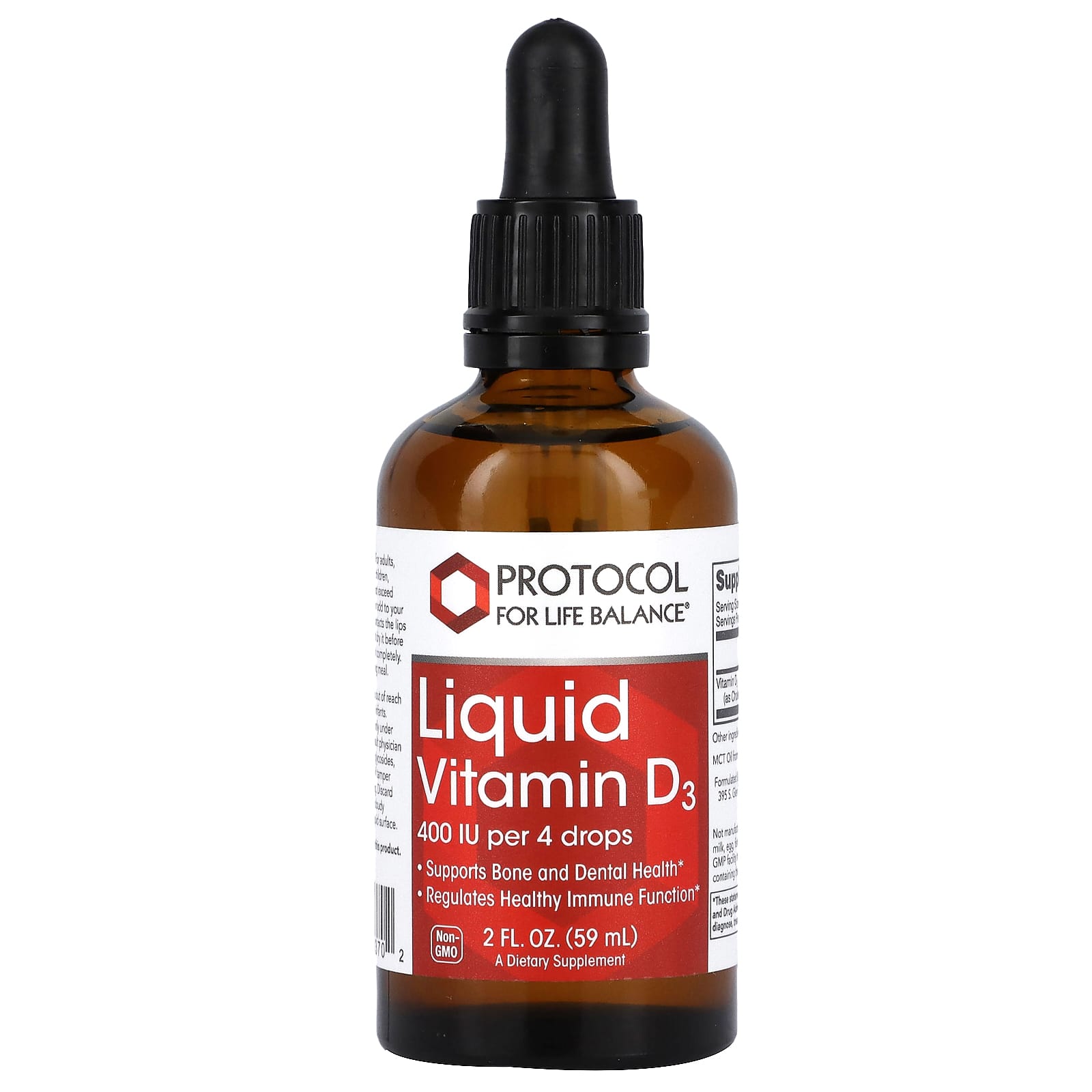 Protocol for Life Balance Liquid Vitamin D3 – 59 ml — Tunisie