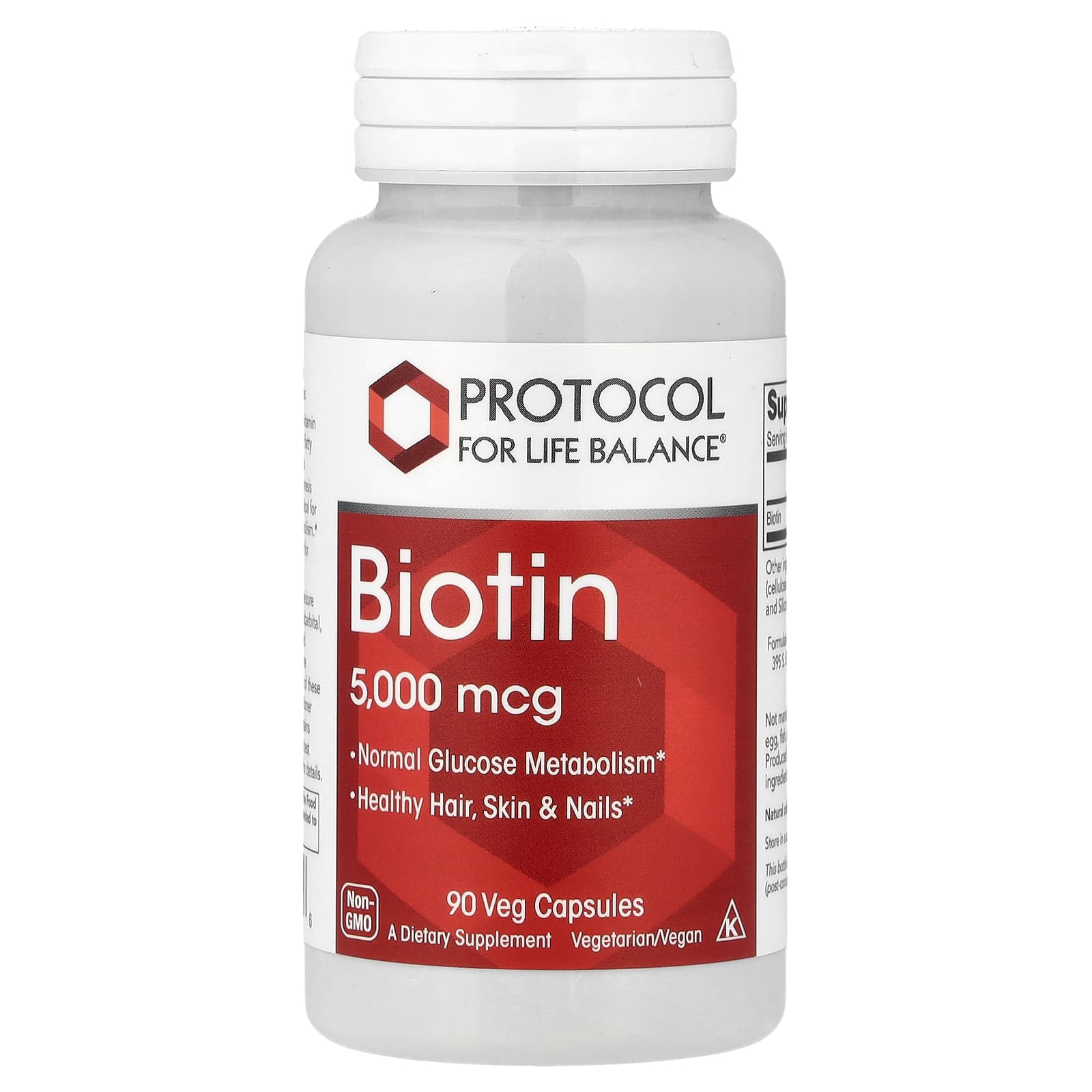 Protocol for Life Balance Biotin – 90 gélules végétales — Tunisie