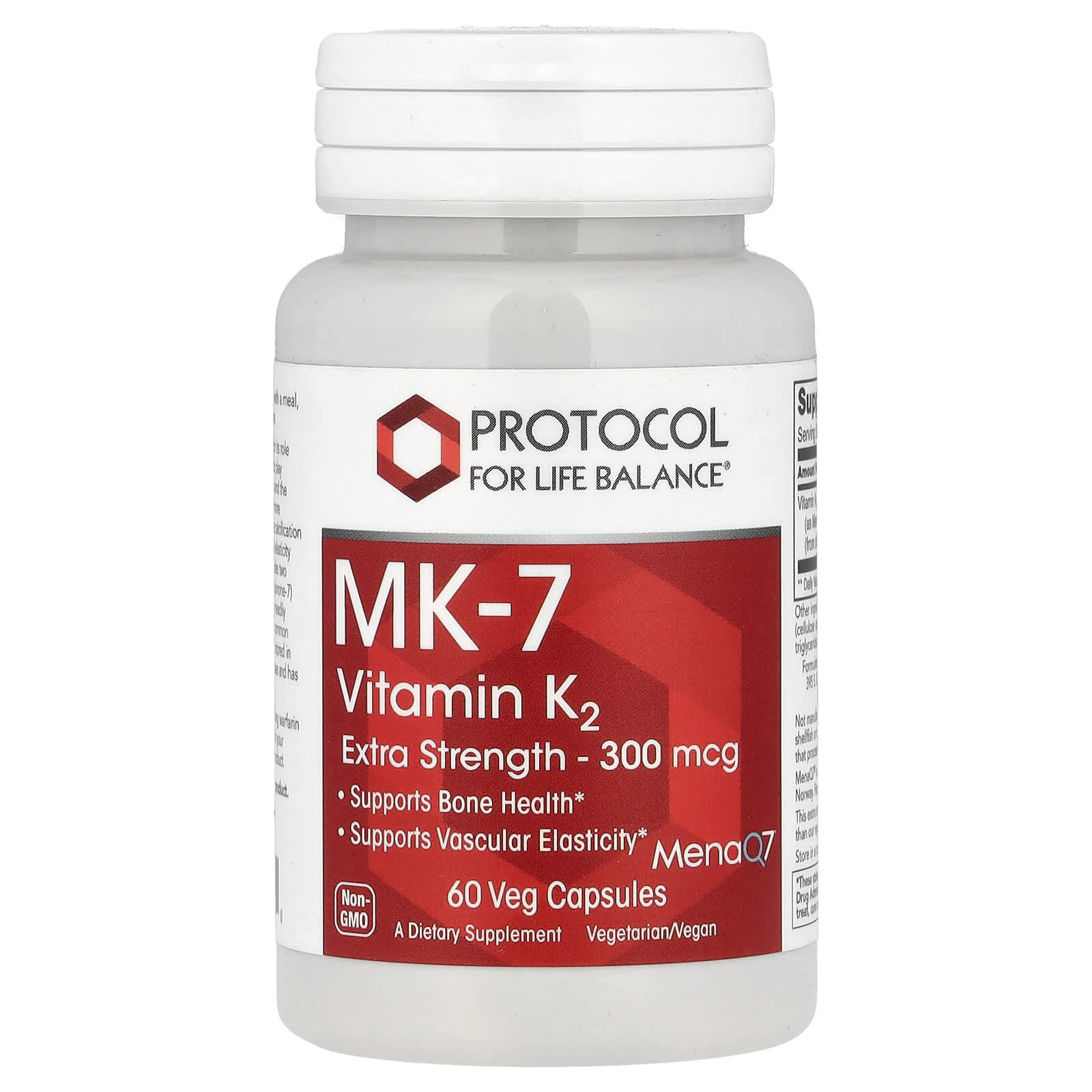 Protocol for Life Balance MK-7 Vitamin K2 – 60 gélules végétales — Tunisie