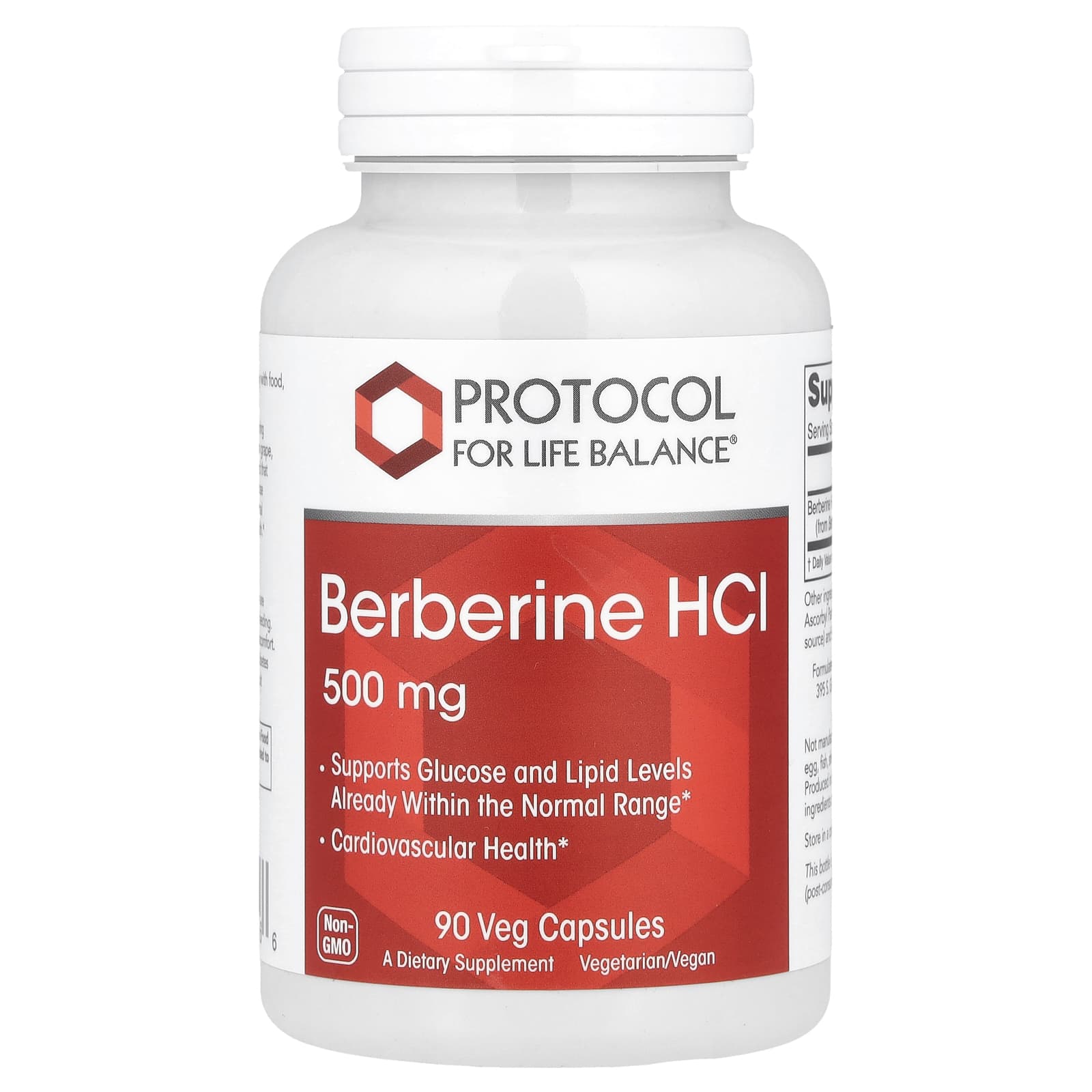 Protocol for Life Balance Berberine HCl – 90 gélules végétales — Tunisie