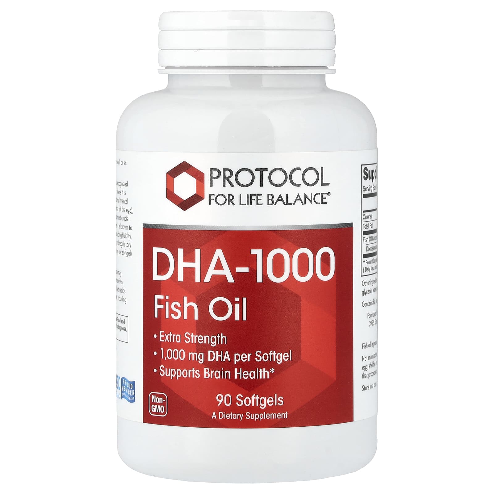 Protocol for Life Balance DHA-1000 Fish Oil – 90 capsules molles — Tunisie