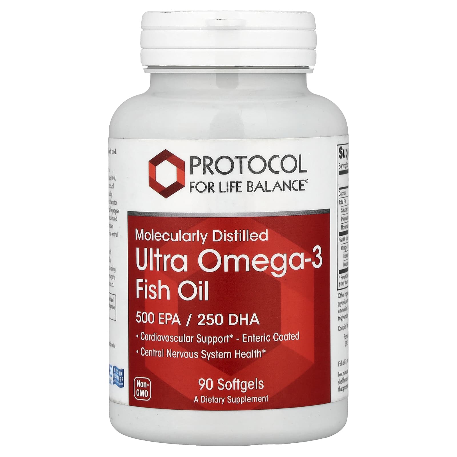Protocol for Life Balance Molecularly Distilled Ultra Omega-3 Fish Oil – 90 capsules molles — Tunisie
