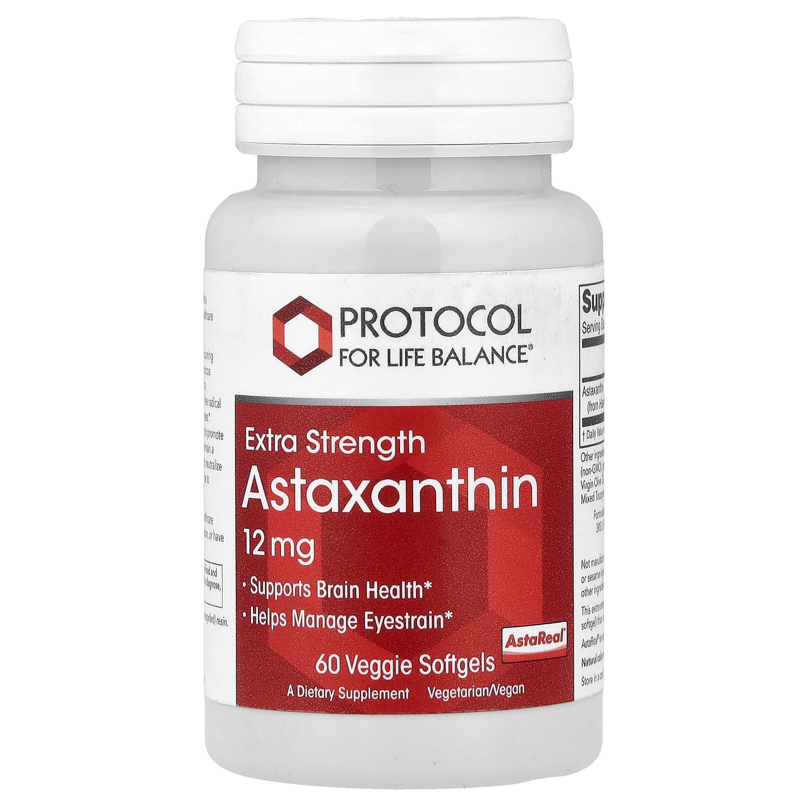 Protocol for Life Balance Astaxanthin – 12 mg — Tunisie