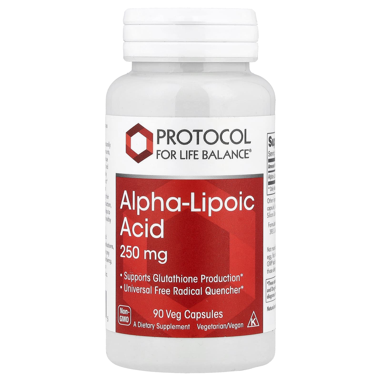 Protocol for Life Balance Alpha-Lipoic Acid – 90 gélules végétales — Tunisie