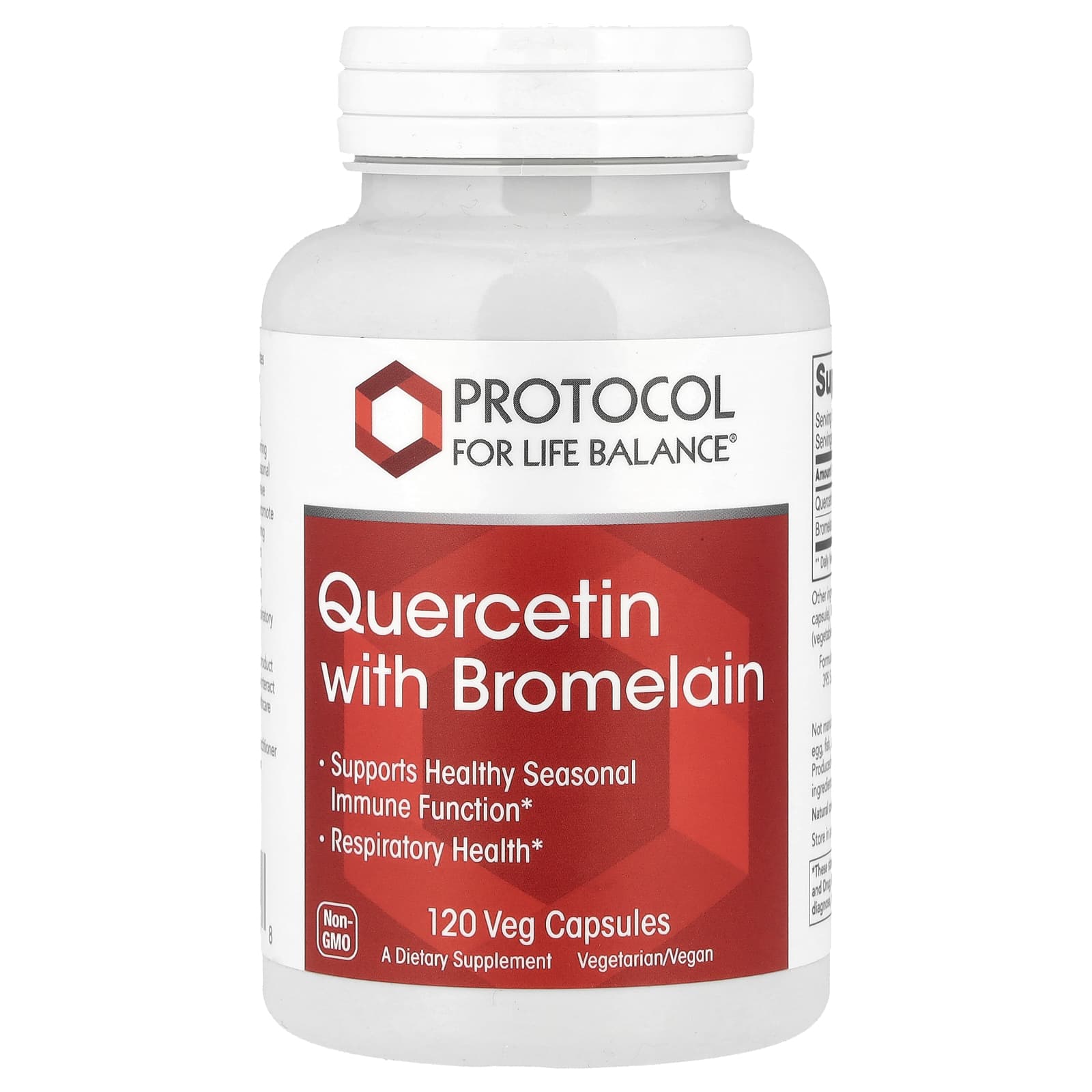 Protocol for Life Balance Quercetin with Bromelain – 120 gélules végétales — Tunisie