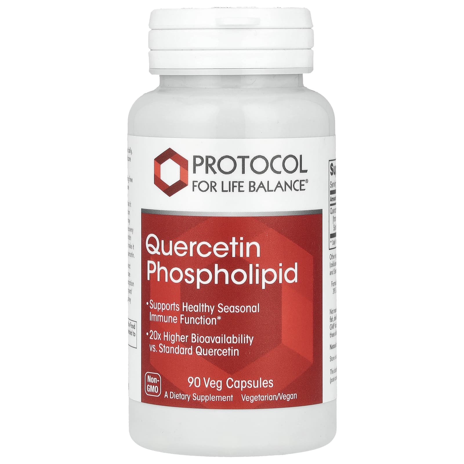 Protocol for Life Balance Quercetin Phospholipid – 90 gélules végétales — Tunisie