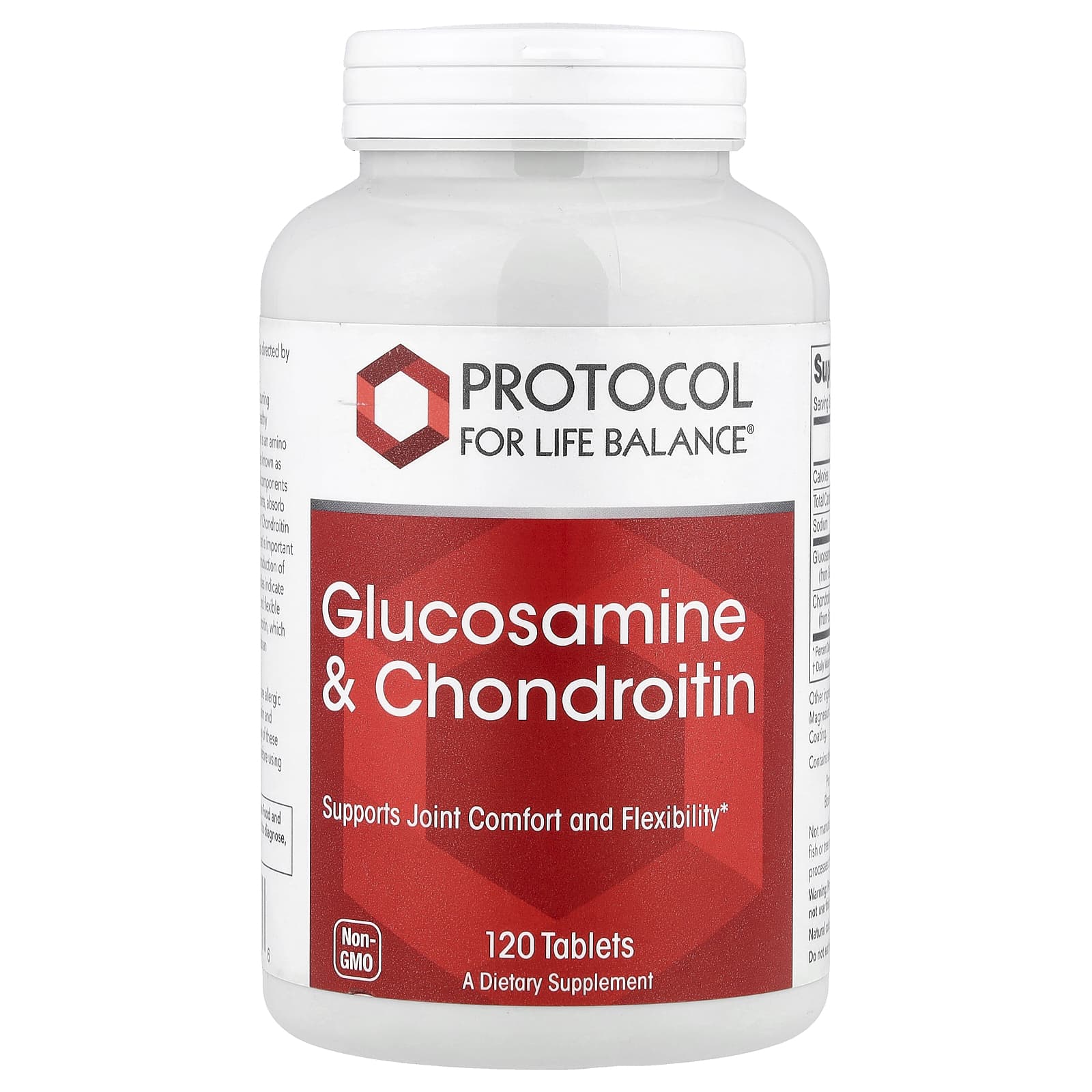 Protocol for Life Balance Glucosamine & Chondroitin – 120 comprimés — Tunisie