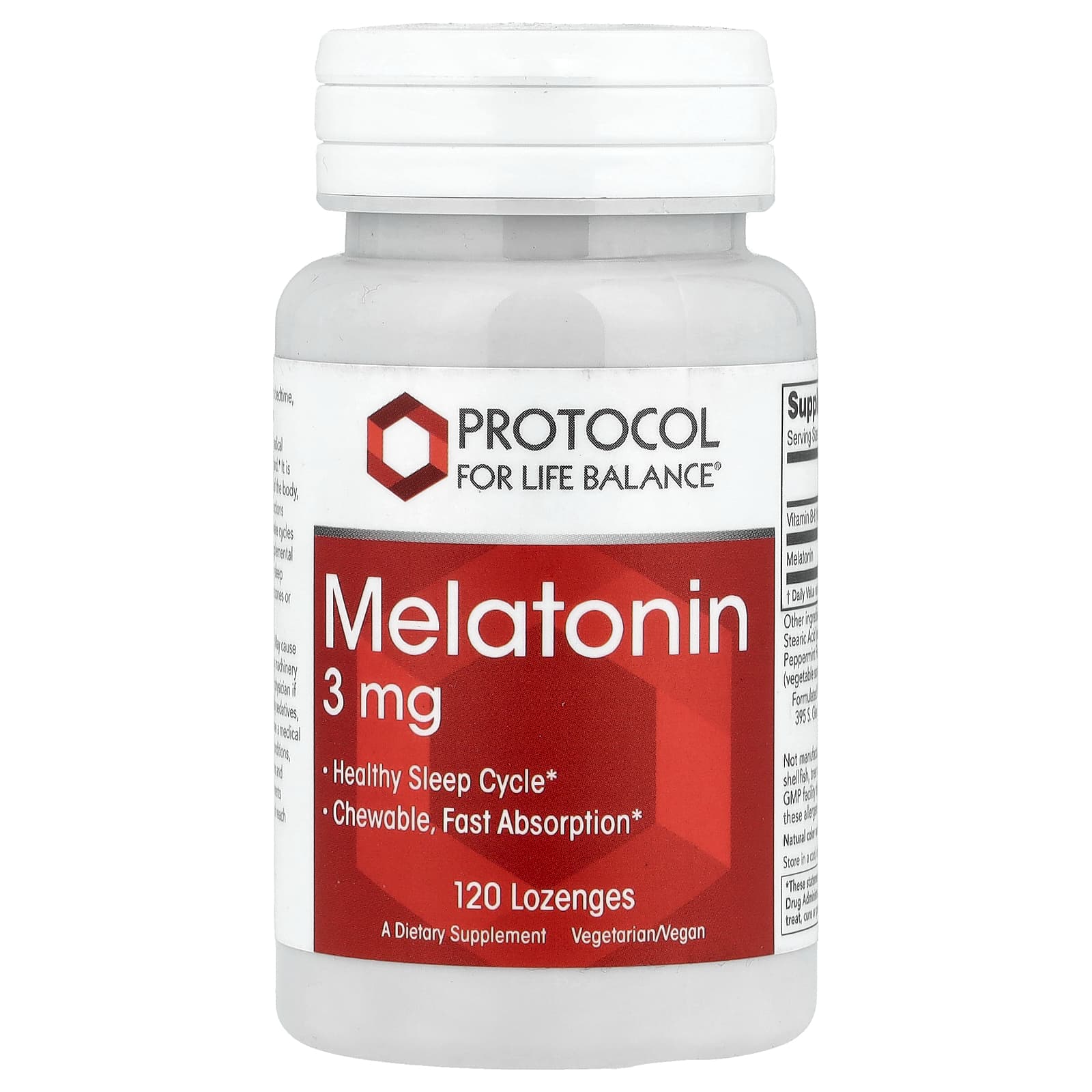 Protocol for Life Balance Melatonin – 120 pastilles — Tunisie