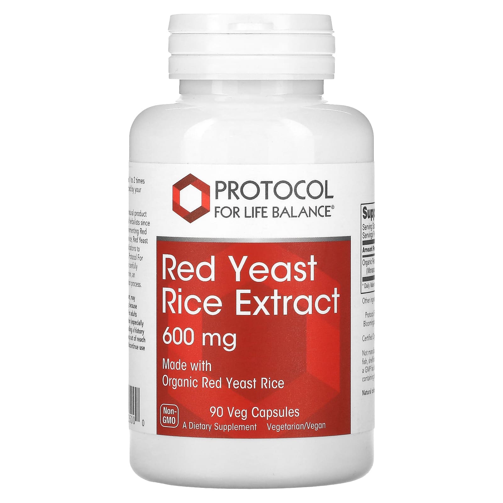 Protocol for Life Balance Red Yeast Rice Extract – 90 gélules végétales — Tunisie