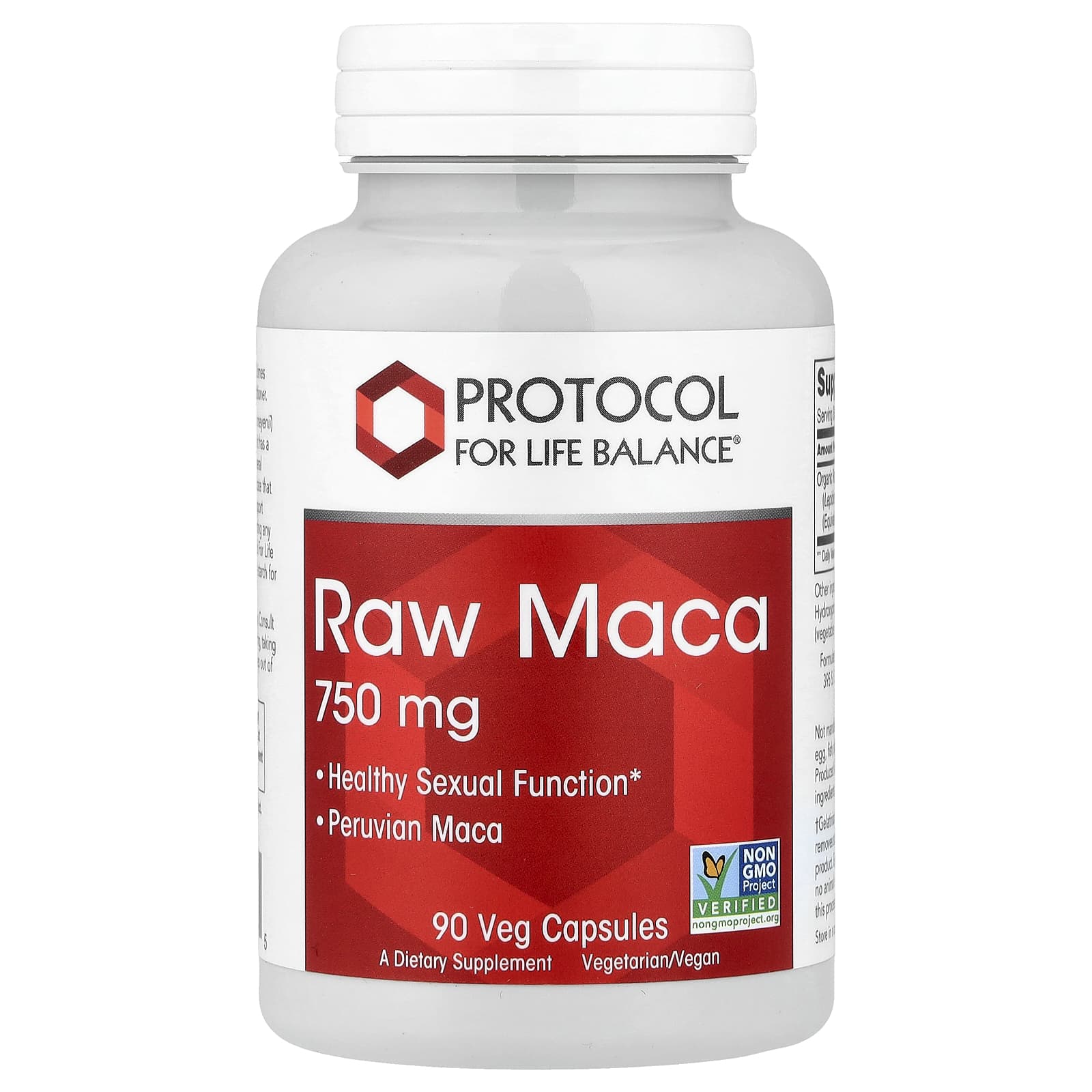 Protocol for Life Balance Raw Maca – 90 gélules végétales — Tunisie