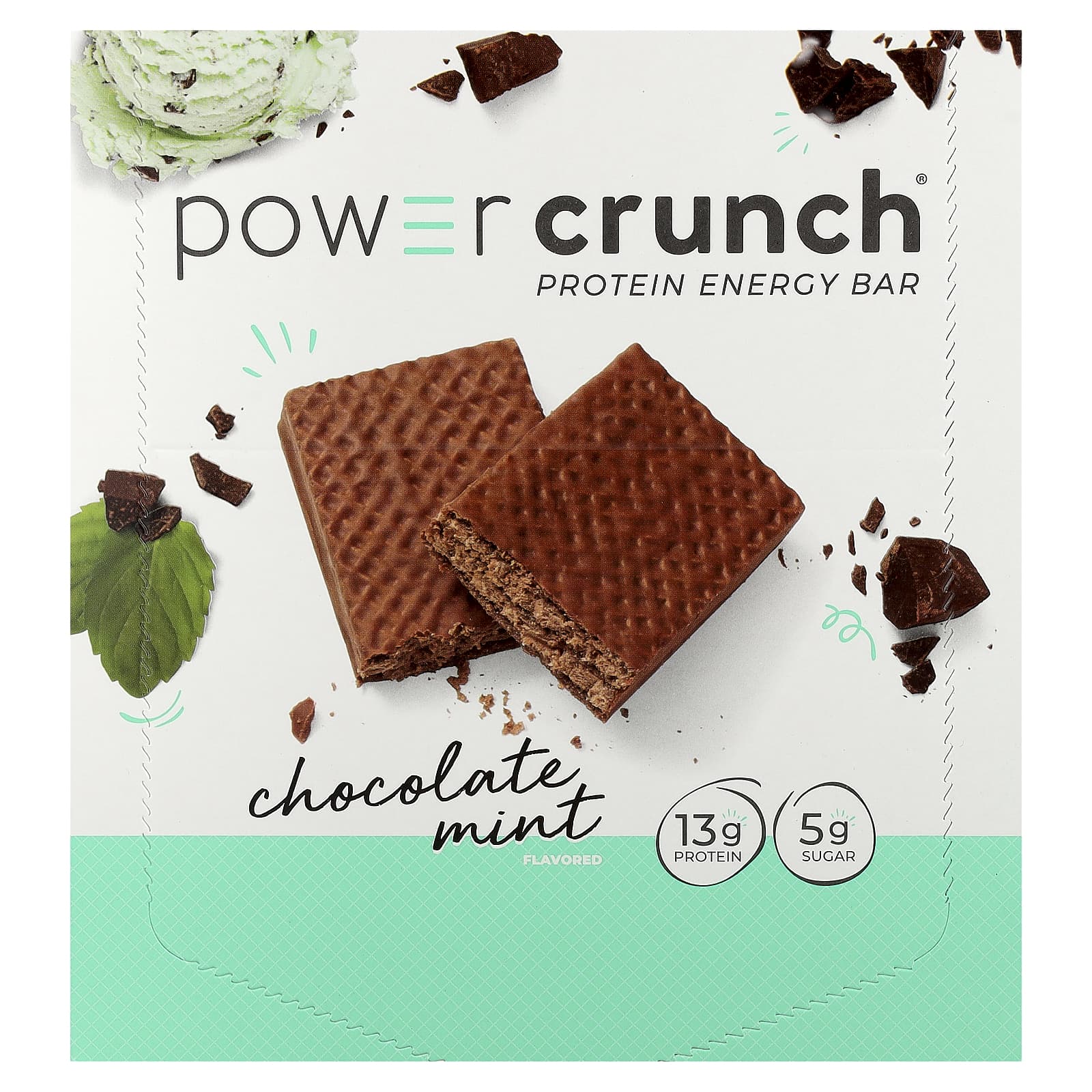 BNRG Protein Energy Bar – Chocolate Mint – 40 g — Tunisie