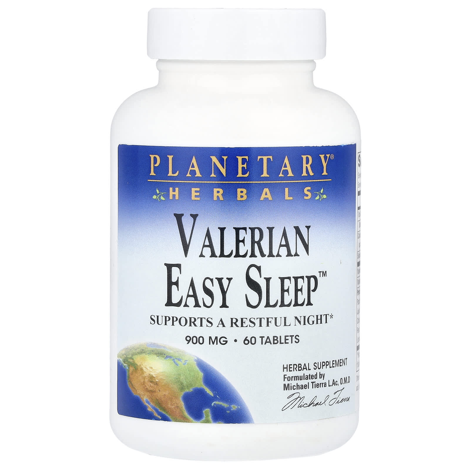 Planetary Herbals Valerian Easy Sleep – 60 comprimés — Tunisie