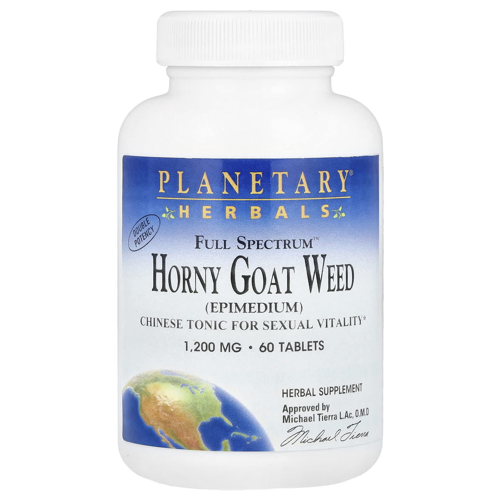 Planetary Herbals Full Spectrum Horny Goat Weed – 60 comprimés — Tunisie