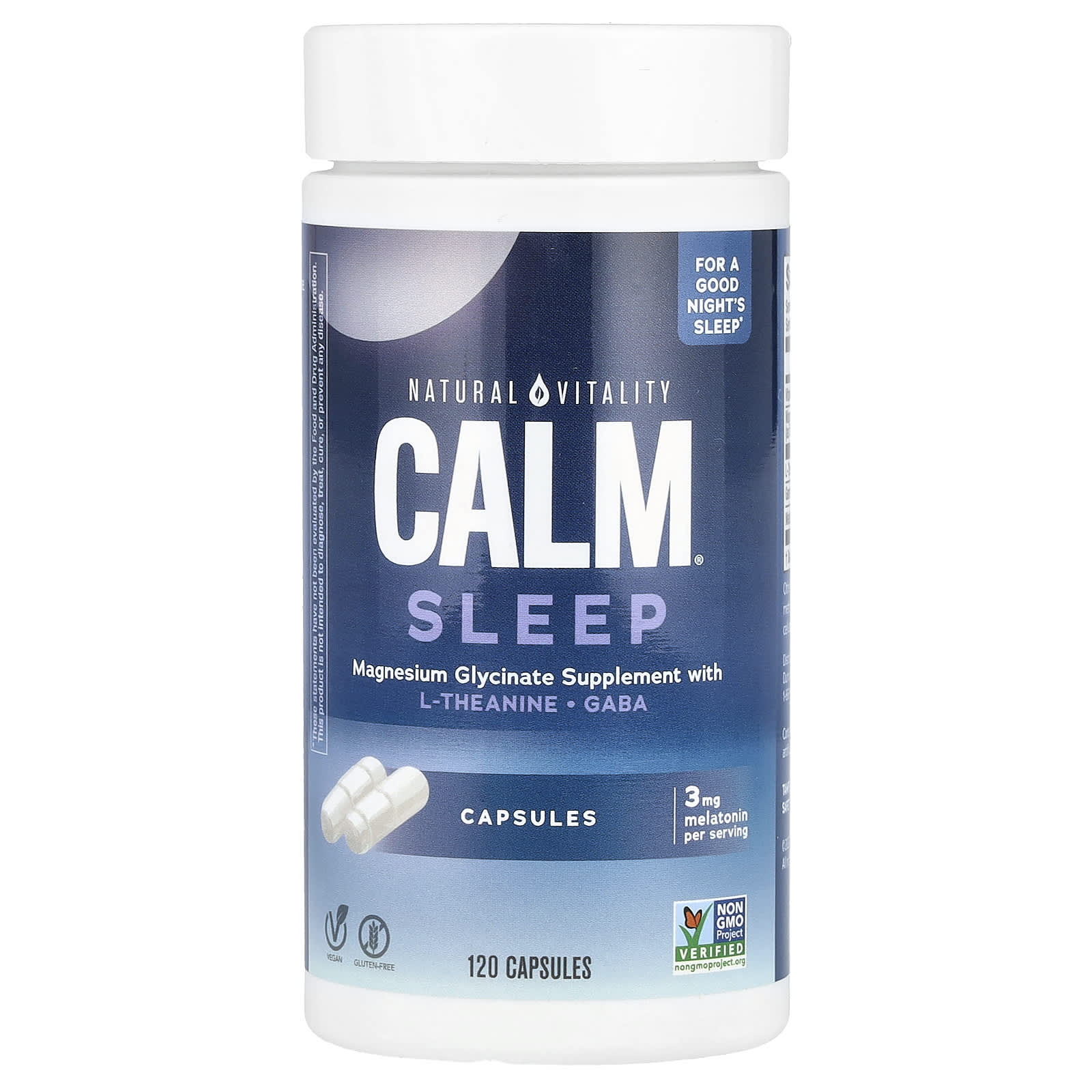 Natural Vitality CALM, Sleep – 120 gélules — Tunisie