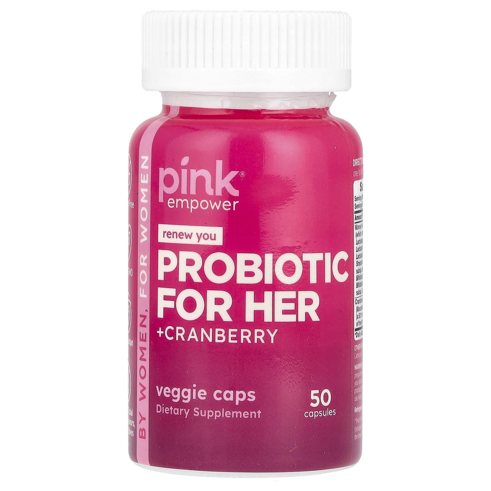Pink Probiotic for Her +Cranberry – Probiotic for Her +Cranberry – 50 gélules — Tunisie