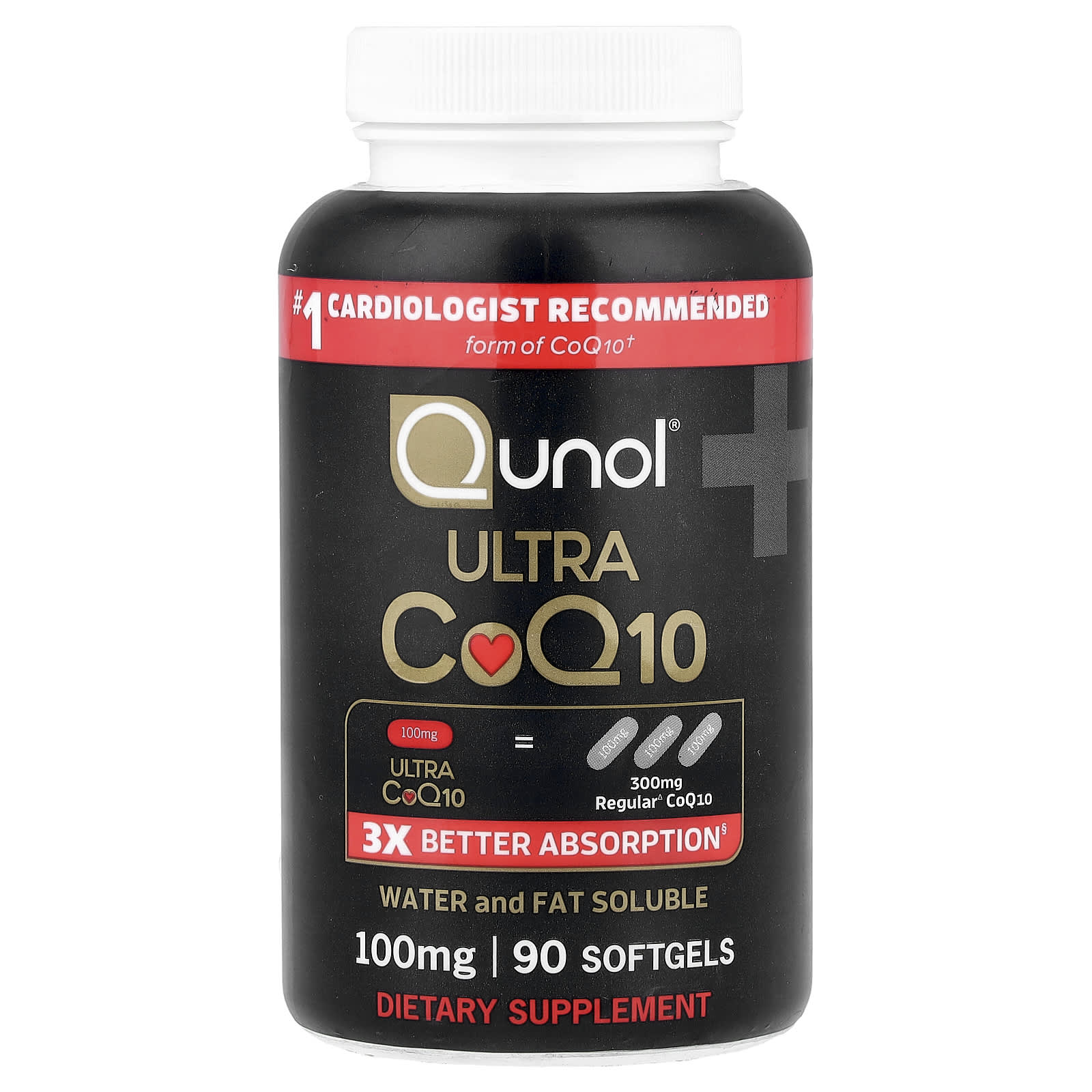 Qunol Ultra CoQ10 – 100 mg – 90 capsules molles — Tunisie