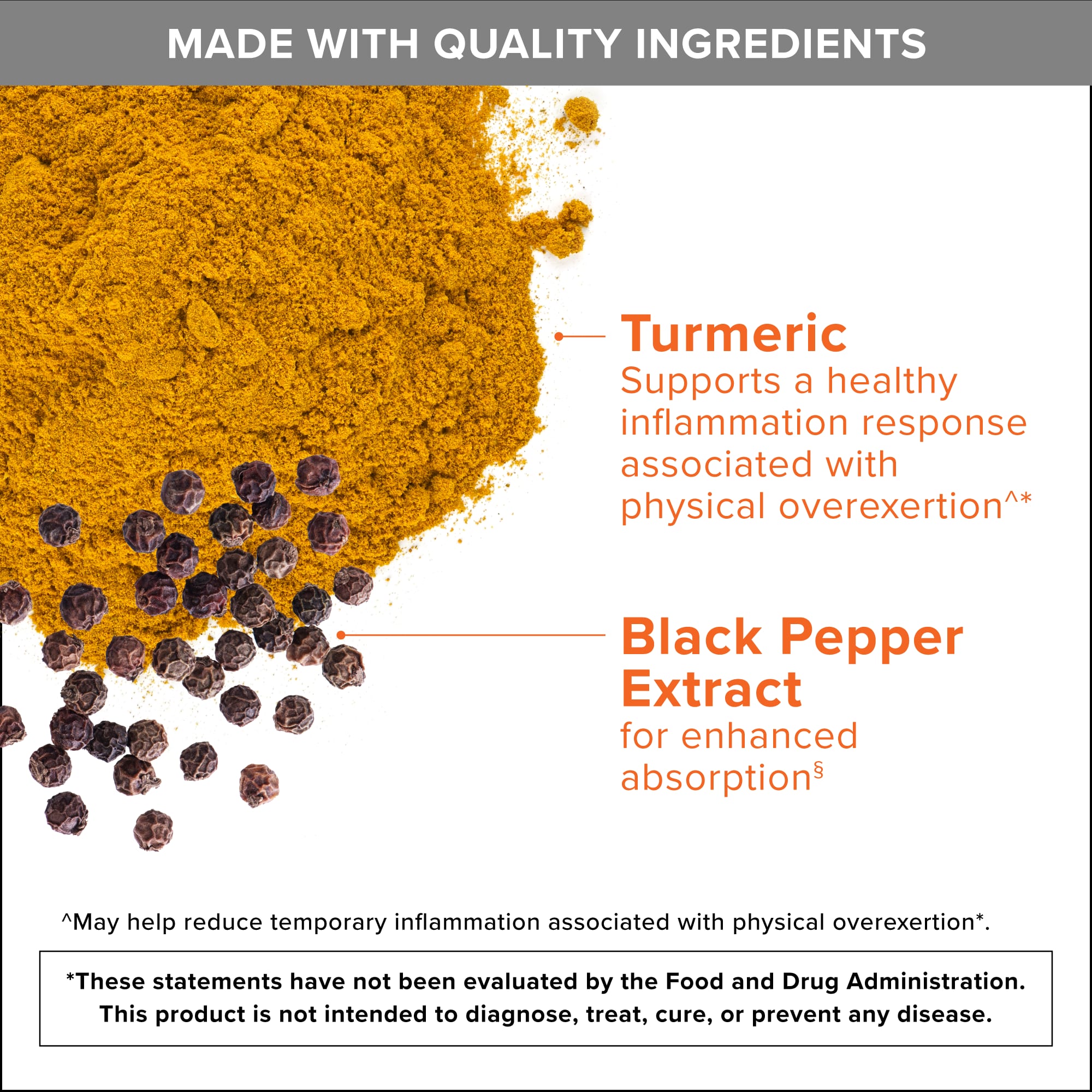 Qunol Turmeric – 150 gélules — étiquette 2
