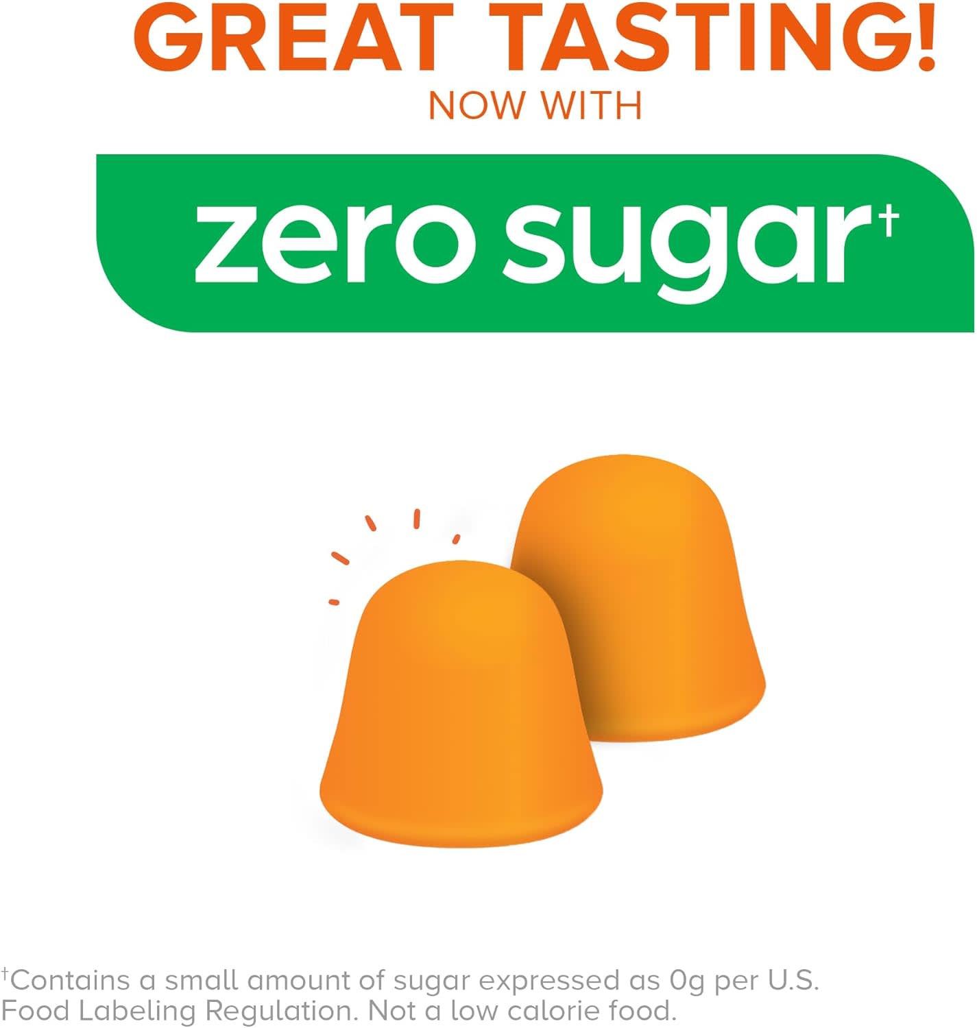 Qunol Turmeric Gummies, Tangerine, Zero Sugar – 120 gommes — étiquette 1