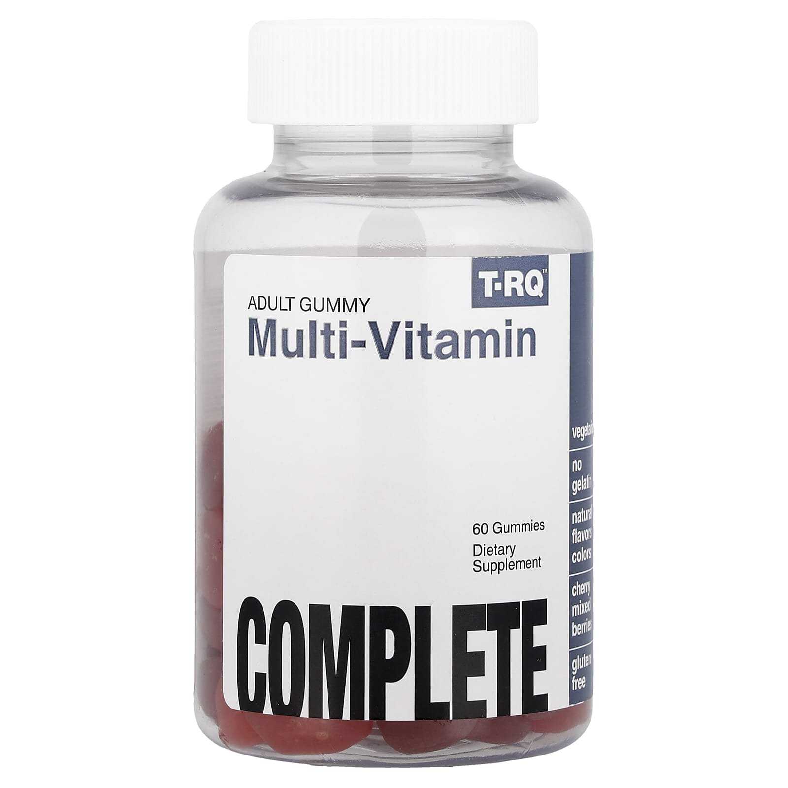T-RQ Adult Gummy, Multi-Vitamin – Cherry Mixed Berries – 60 gommes — Tunisie
