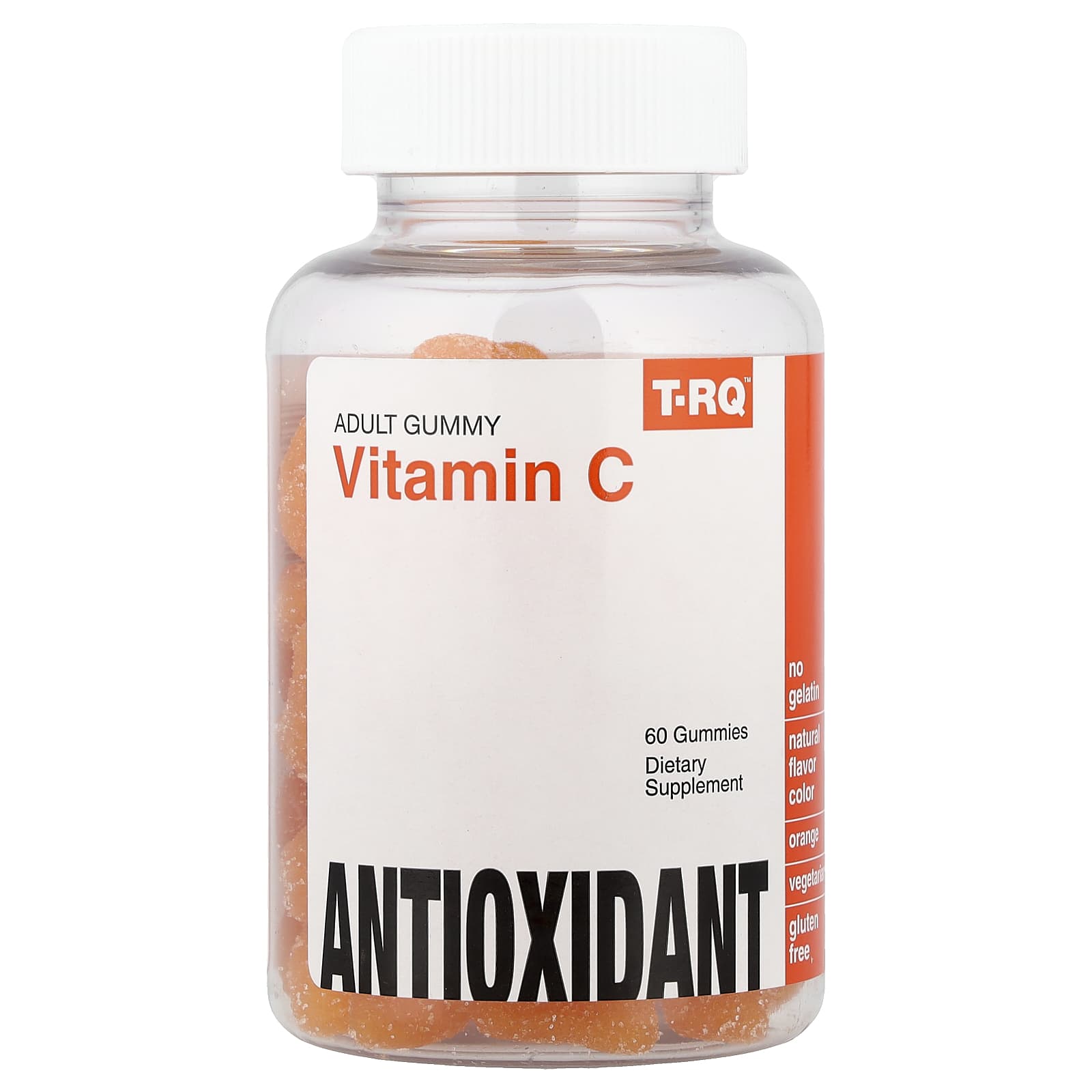 T-RQ Adult Gummy, Vitamin C – Orange – 60 gommes — Tunisie