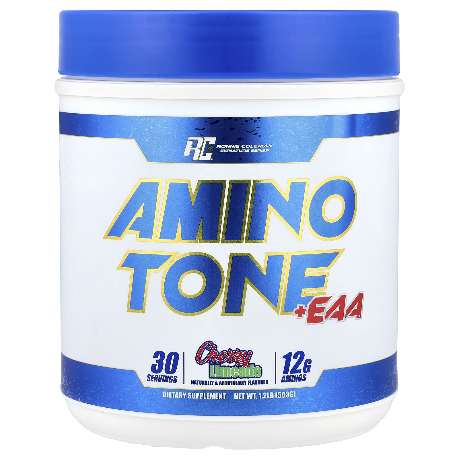 Ronnie Coleman Signature Series, Amino Tone + EAA – Cherry Limeade – 553 g — Tunisie