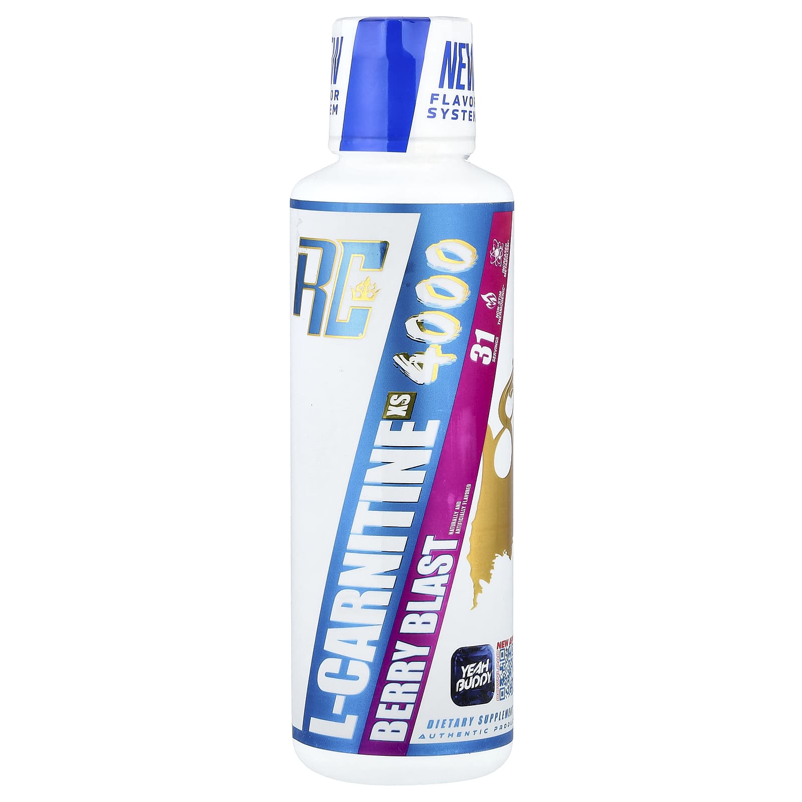 Ronnie Coleman L-Carnitine XS 4000 – Berry Blast – 465 ml — Tunisie