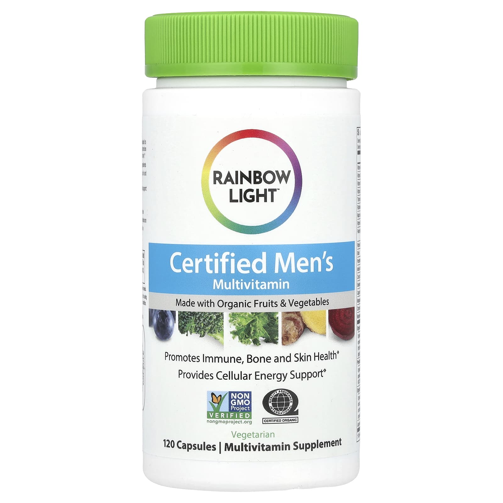 Rainbow Light Certified Men's Multivitamin – 120 gélules — Tunisie