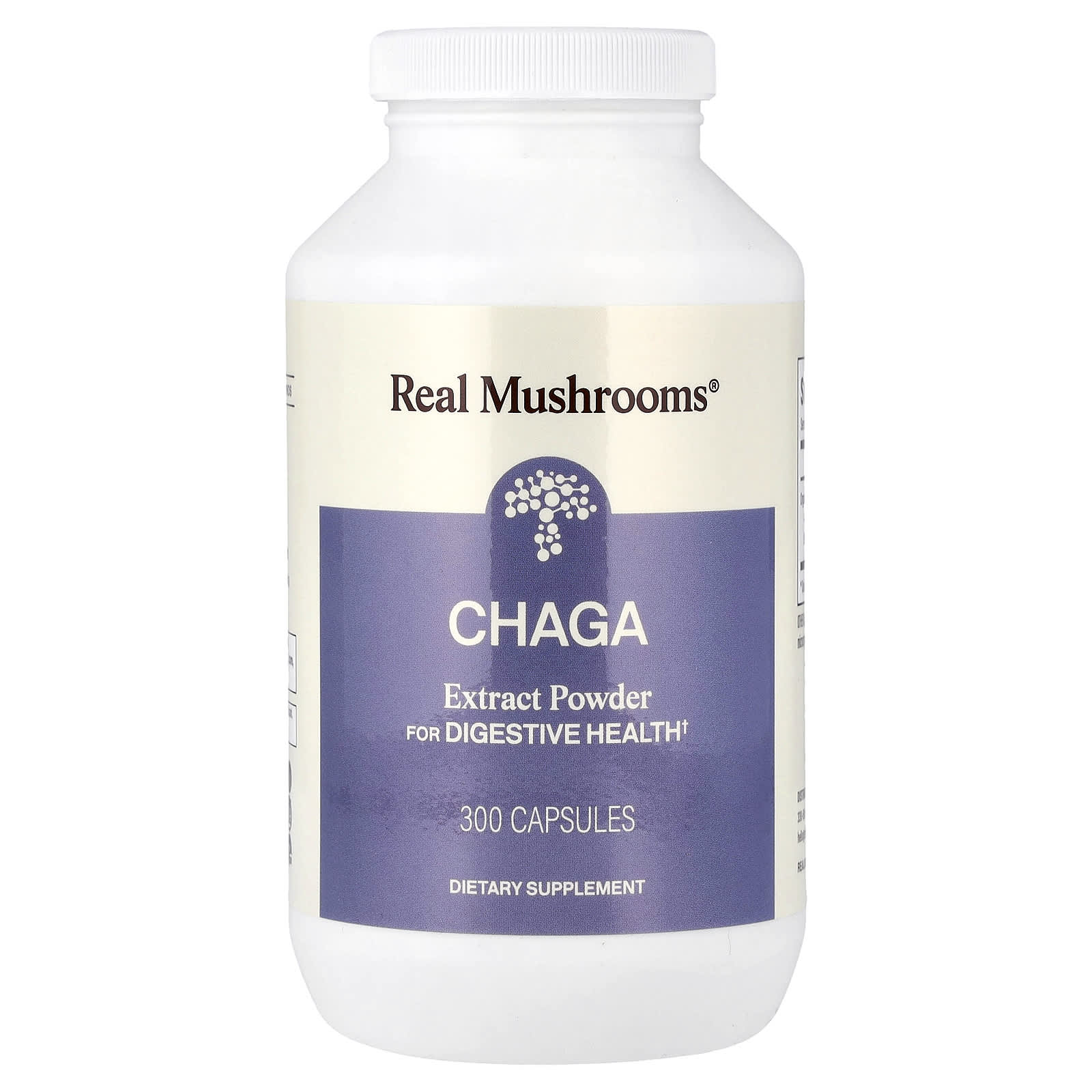 Real Mushrooms Chaga Extract Powder – 300 gélules — Tunisie