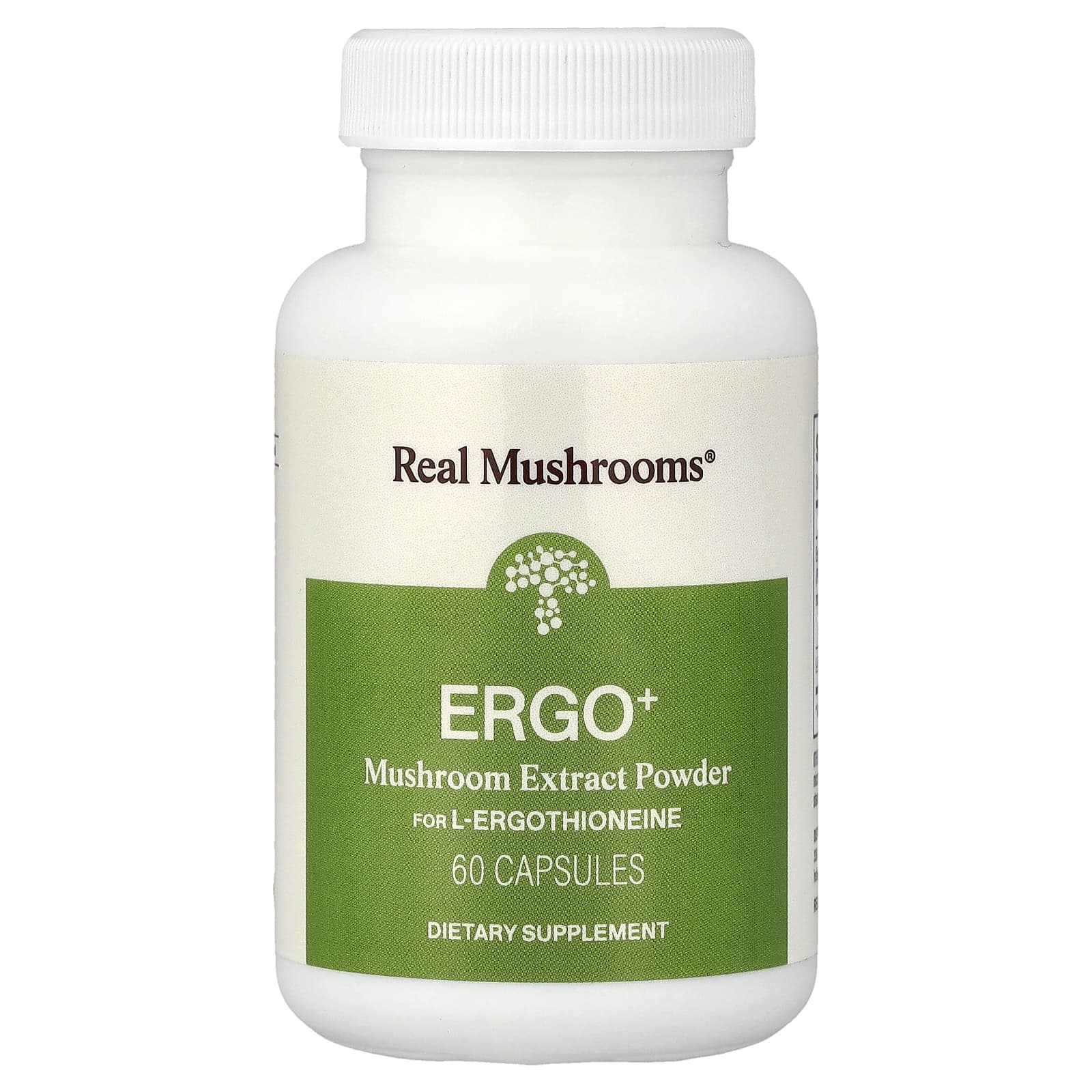 Real Mushrooms ERGO + L-Ergothioneine – 60 gélules — Tunisie