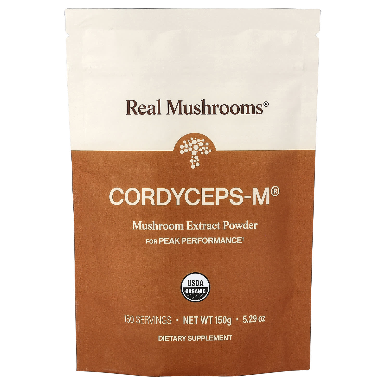 Real Mushrooms Cordyceps-M, Organic Mushroom Extract Powder – 150 g — Tunisie