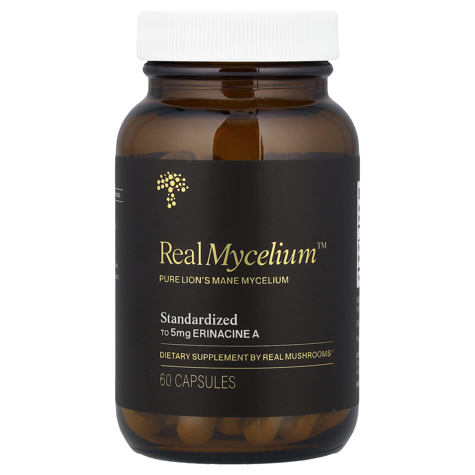Real Mushrooms Real Mycelium – 60 gélules — Tunisie