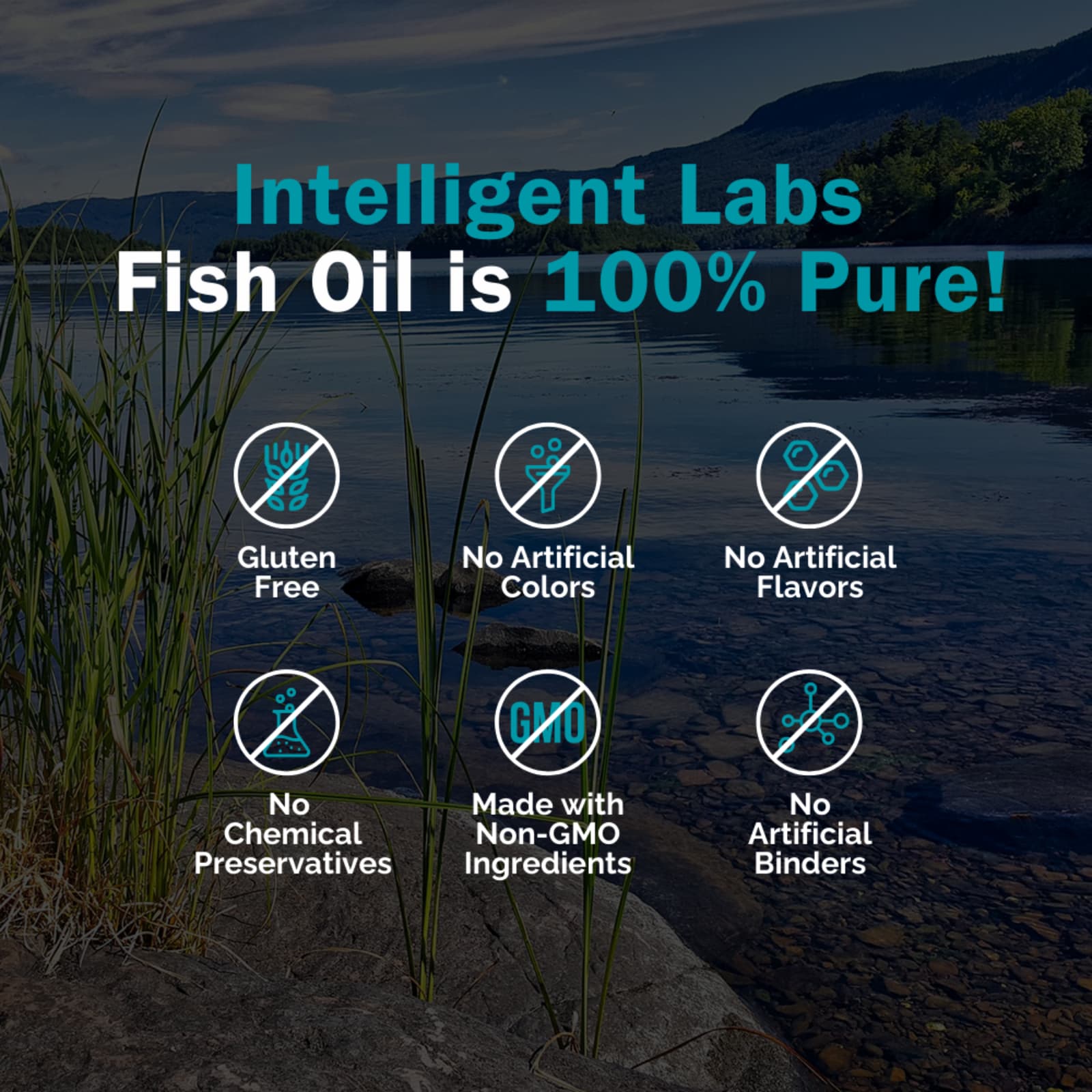 Intelligent Labs Ultra Pure Omega 3 – 120 capsules molles — étiquette 2