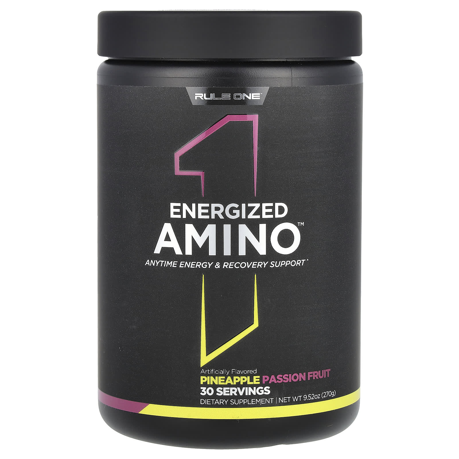 Rule One Proteins Energized Amino – Pineapple Passion Fruit – 270 g — Tunisie