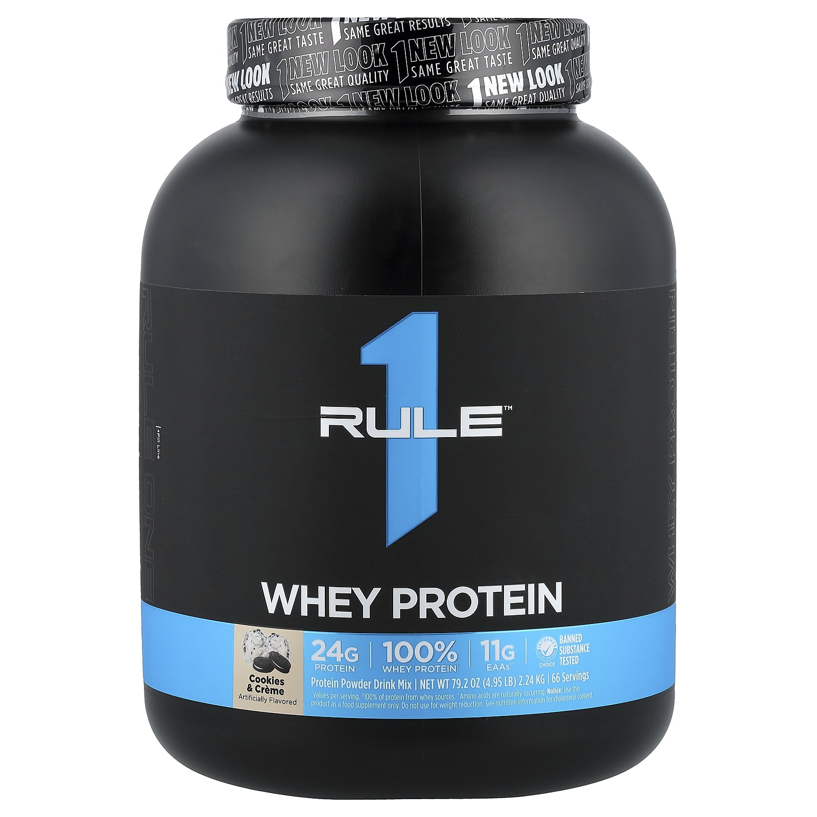 Rule One Proteins Whey Protein – Cookies & Creme – 2,24 kg — Tunisie