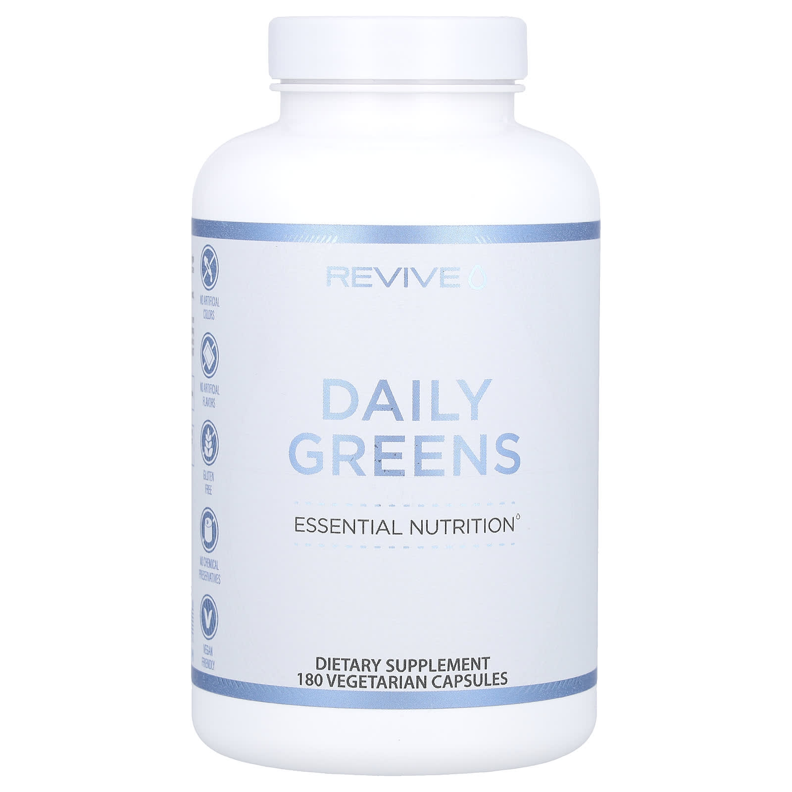 Revive Daily Greens – 180 gélules végétales — Tunisie
