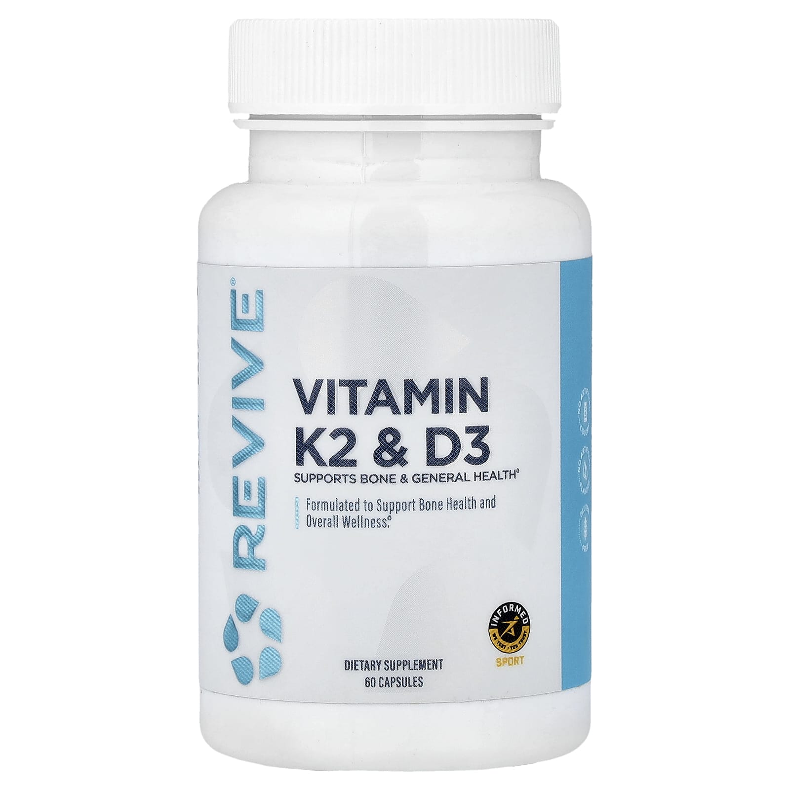 Revive Vitamin K2 & D3 – 60 gélules — Tunisie