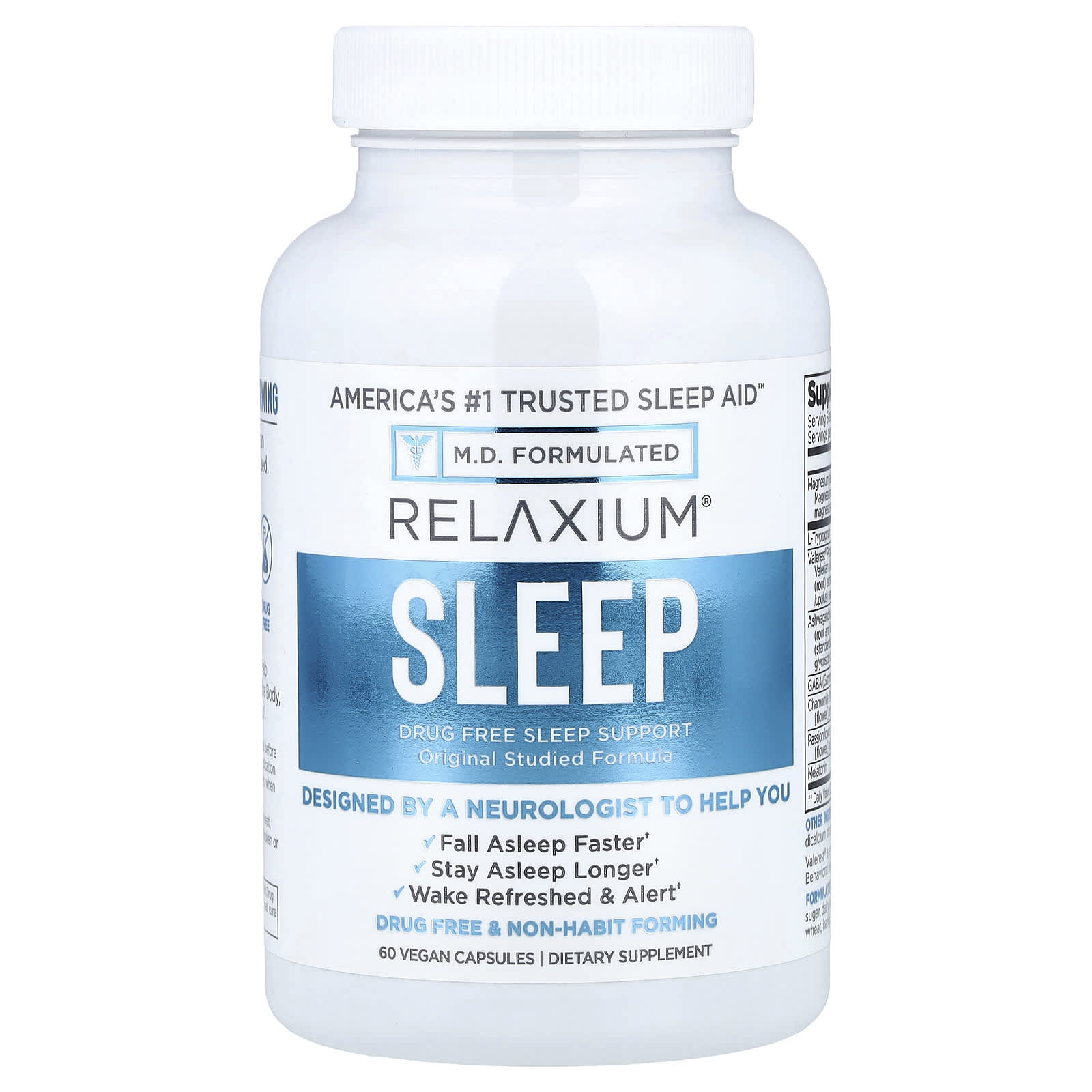 Relaxium Sleep – 60 gélules véganes — Tunisie