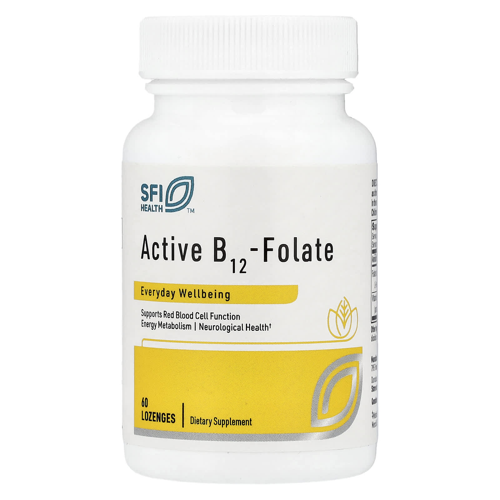 SFI Health Active B12 Folate – 60 pastilles — Tunisie