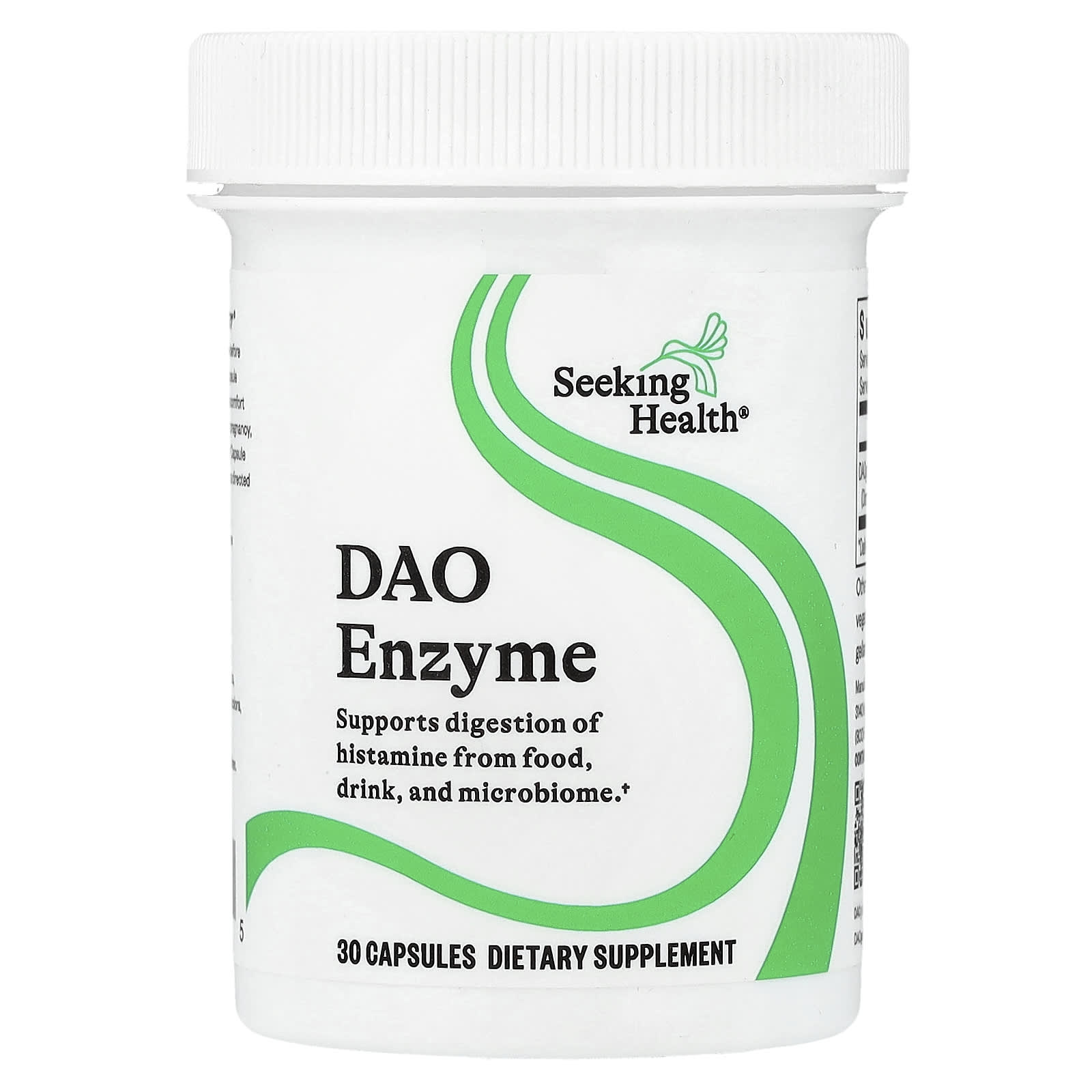Seeking Health DAO Enzyme – 30 gélules — Tunisie