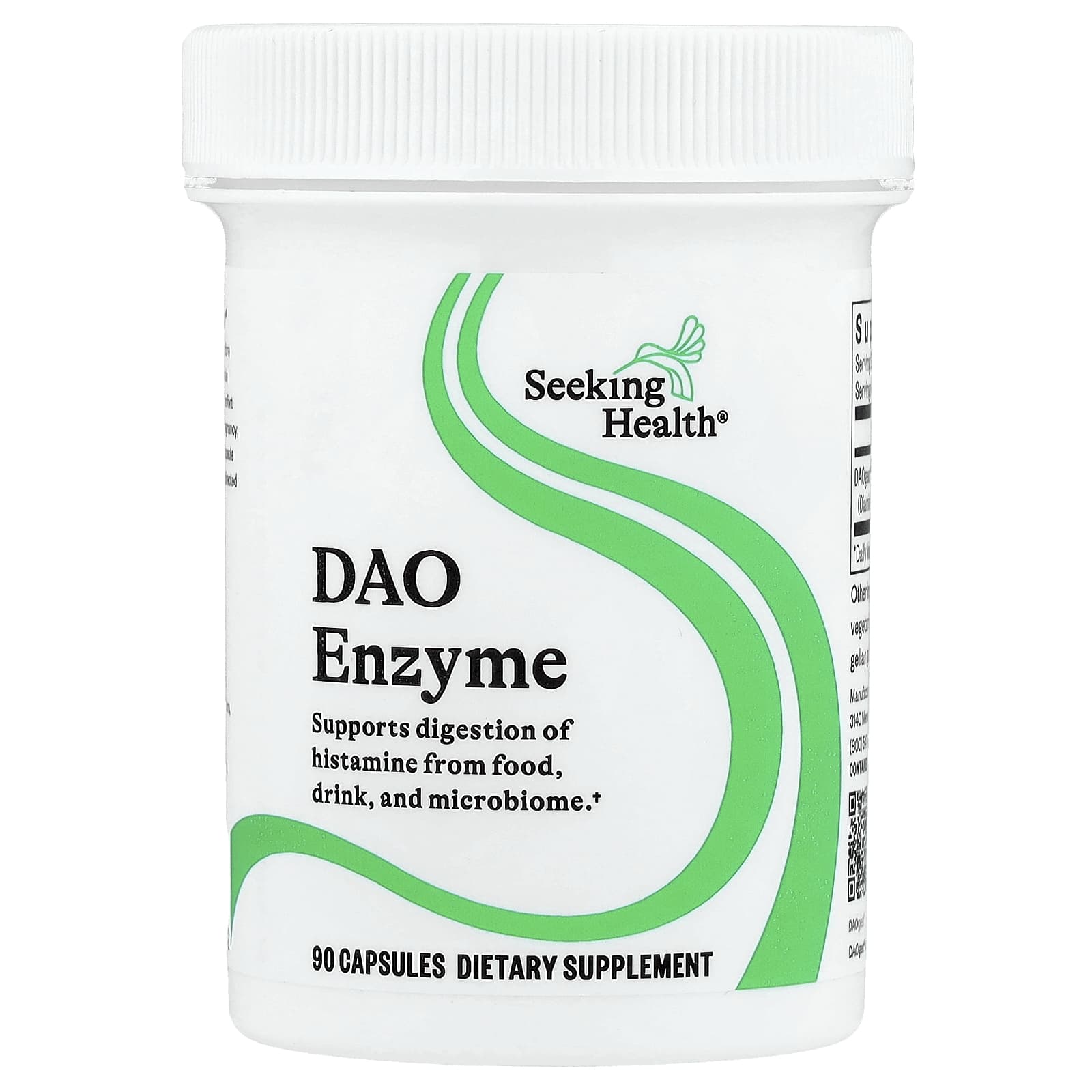 Seeking Health DAO Enzyme – 90 gélules — Tunisie